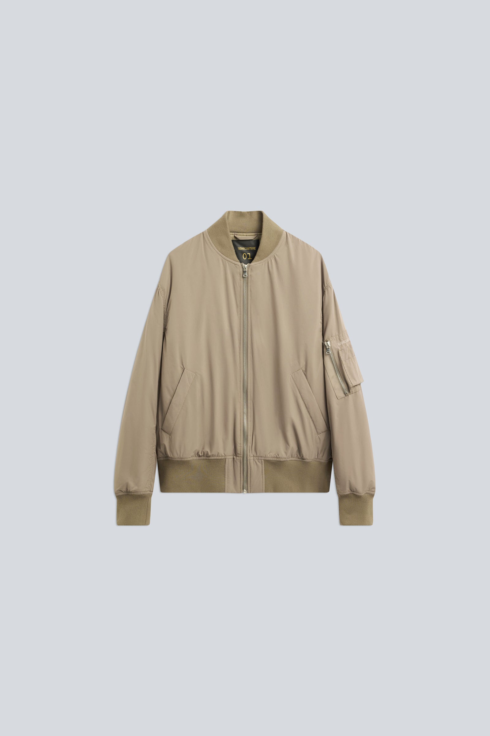 Semicouture Ada Y6WW03 bomber imbottito over zip