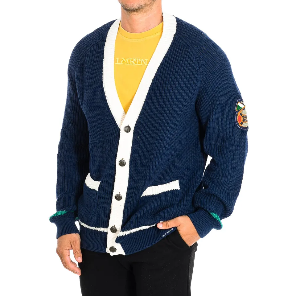 La Martina TMS300 XC040 maglione uomo maniche lunghe