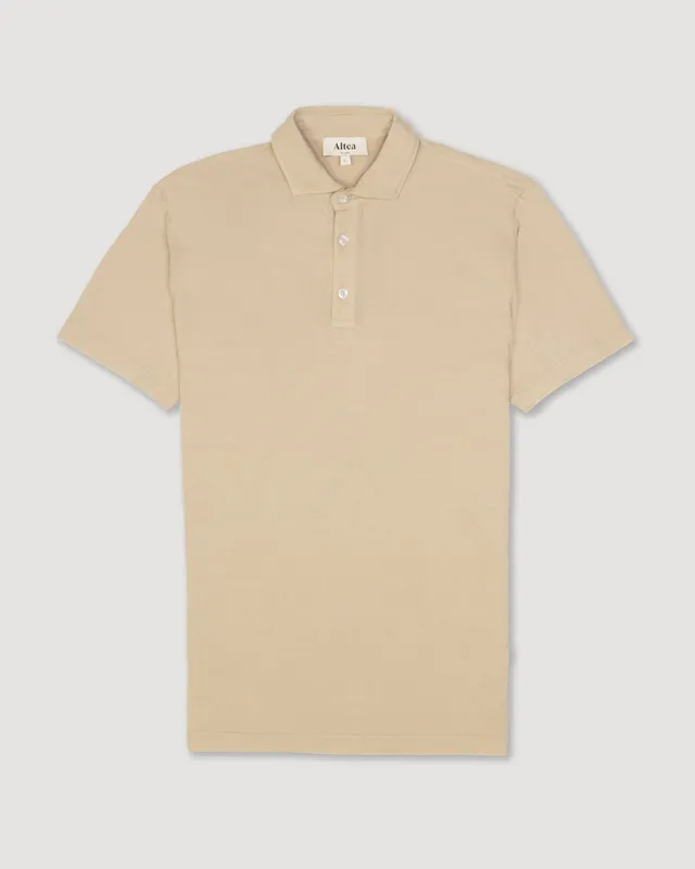 Altea Greg polo cotone beige regular