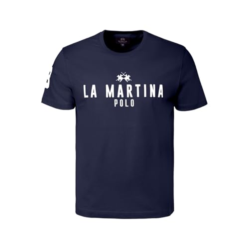 La Martina MCR322 JS388 maglietta uomo puro cotone