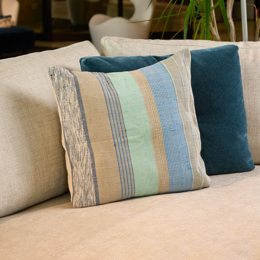 On Earth Rekh federa cotone multicolore 45x45 cm