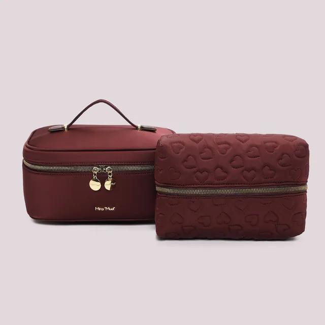 Mimi Mua Beauty Case 3 Set pochette nera