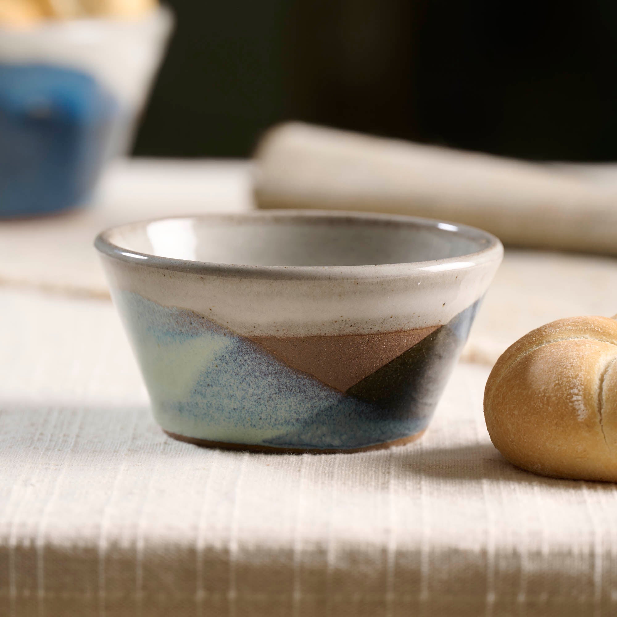 On Earth Voile ciotolina gres blu 10,5 cm