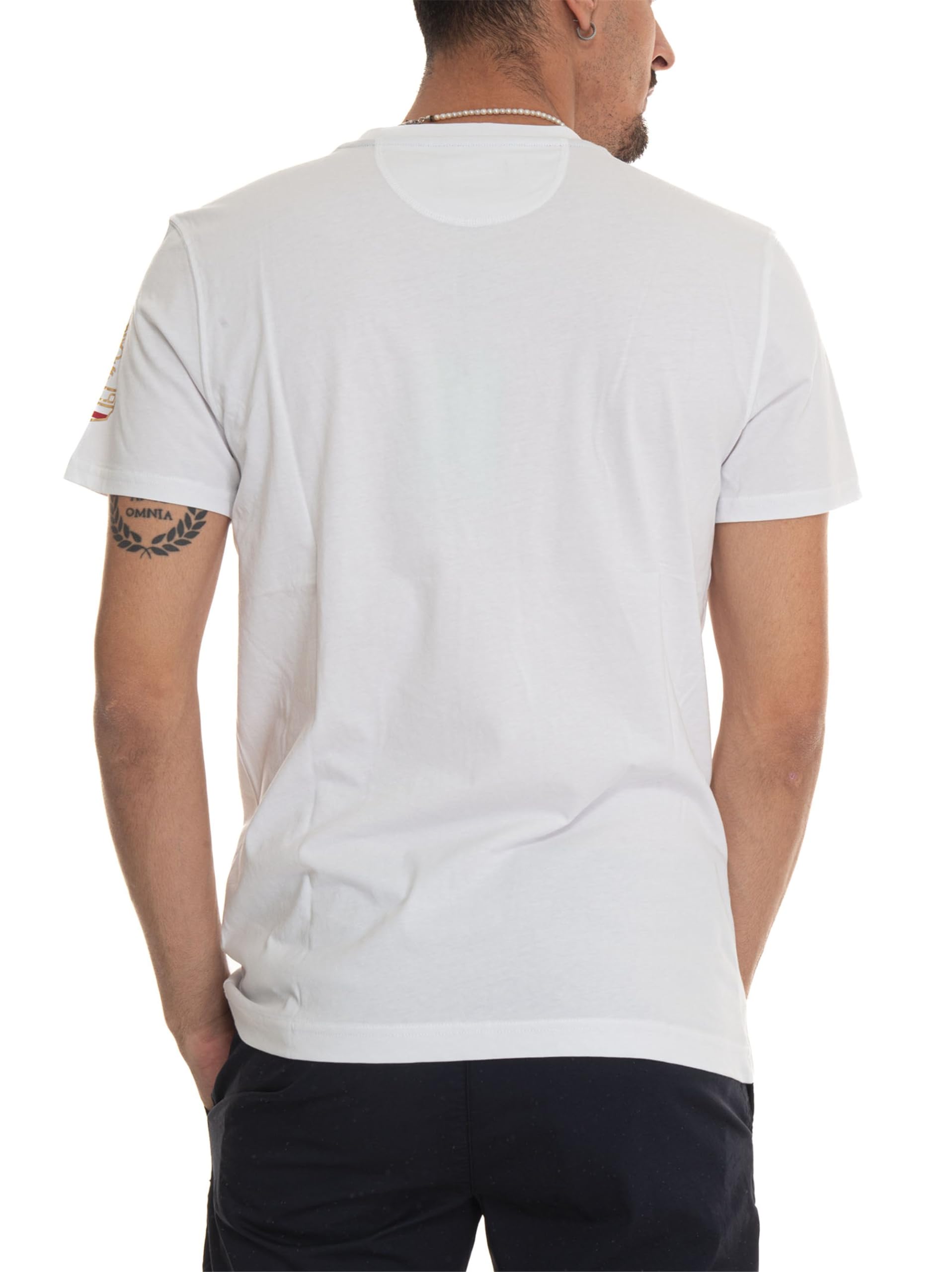 La Martina YMR306 JS206 T-Shirt Uomo Cotone Regular