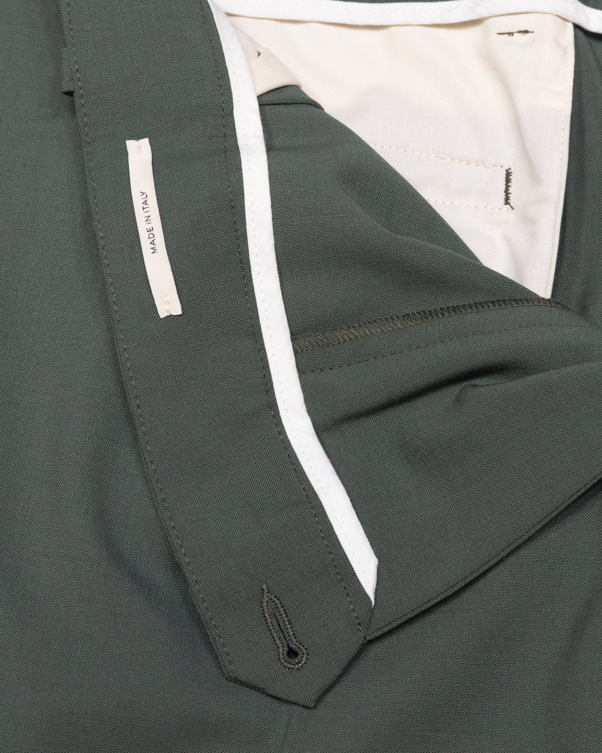 Altea Ronny pantalone chino verde lana tecnica