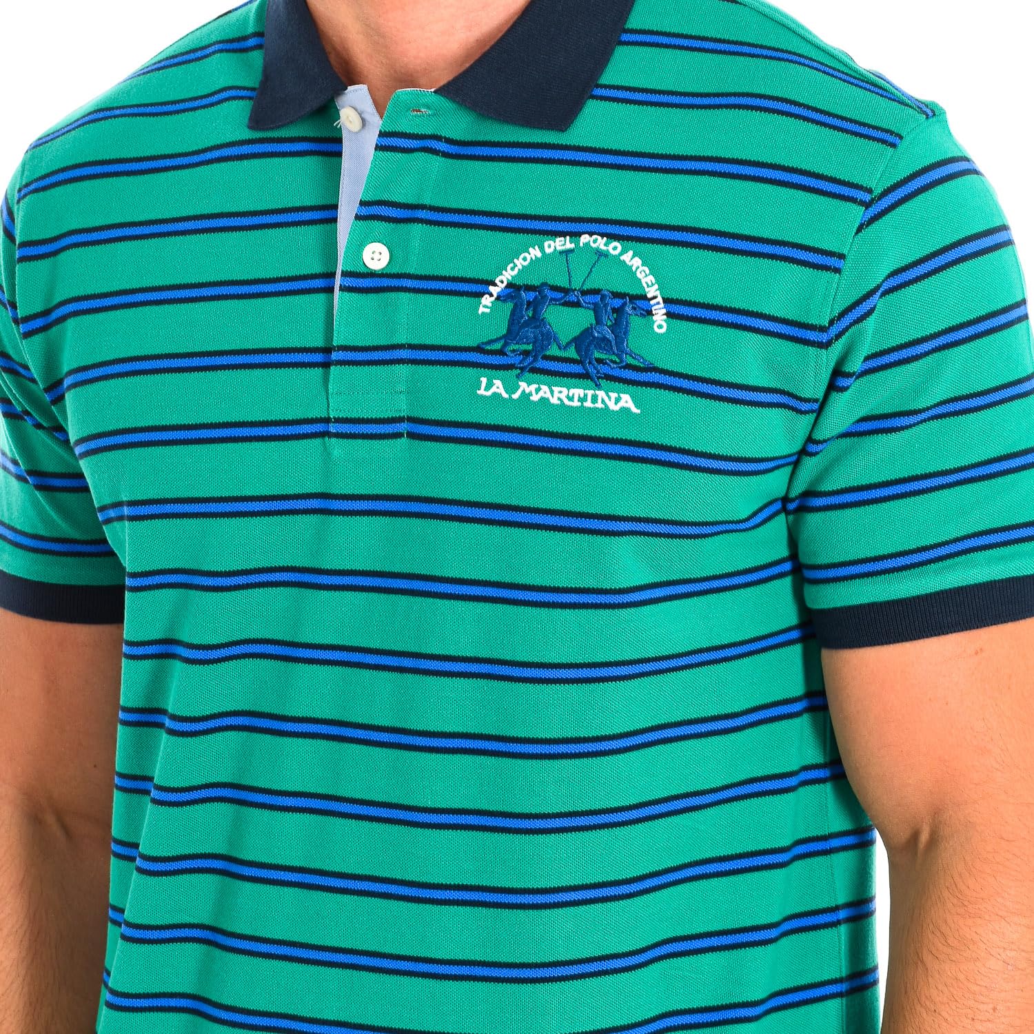 La Martina TMP024-PK147 polo uomo maniche corte
