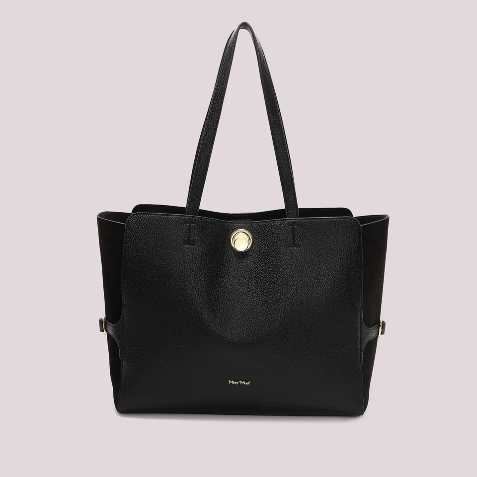Mimi Mua Borsa Shopping borsa cinturino nero