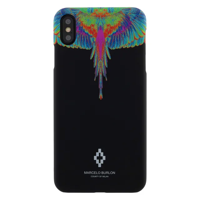 Marcelo Burlon County of Milan cover iPhone XS Max + vetro antiurto