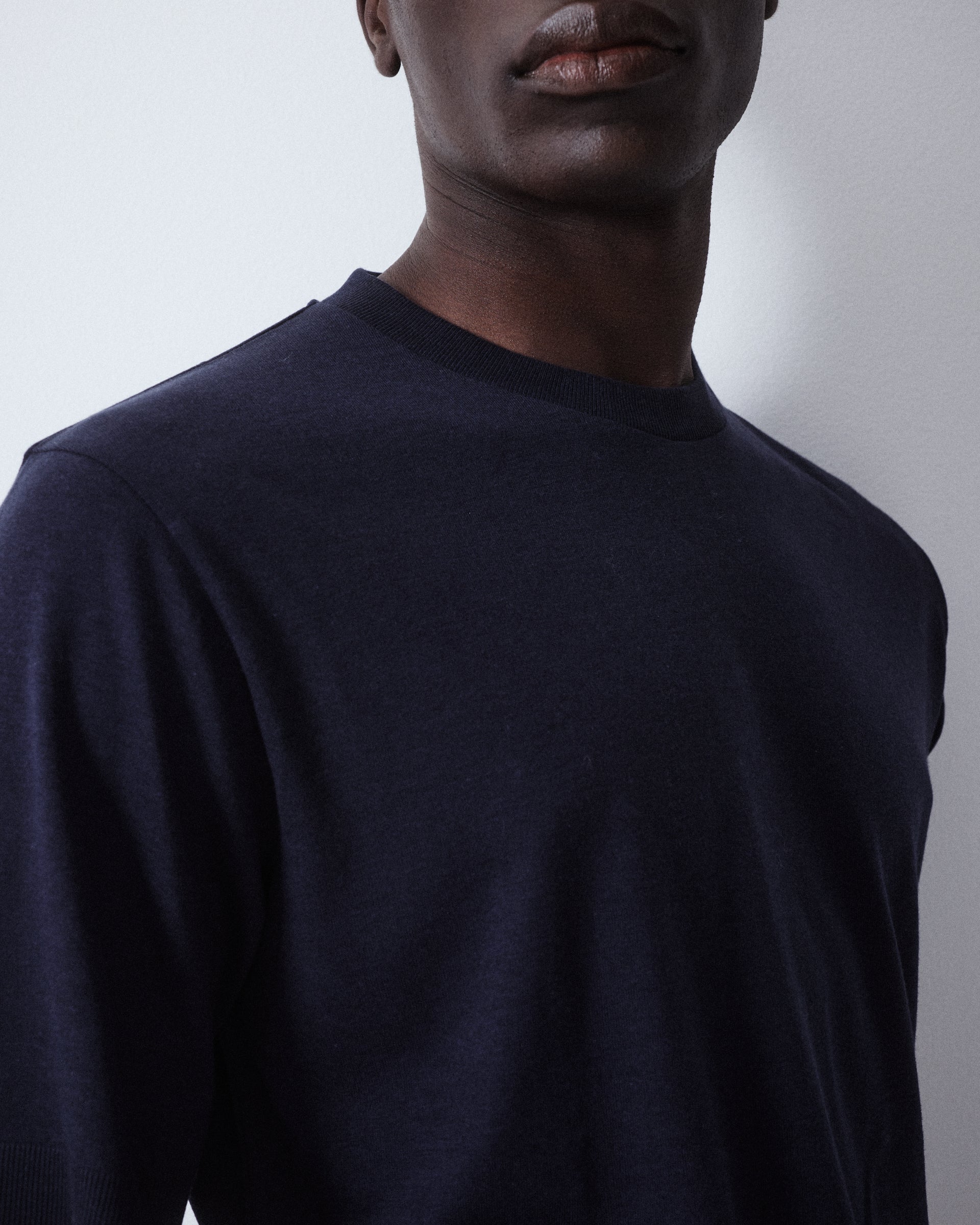 Altea Cyrill t-shirt jersey lyocell navy