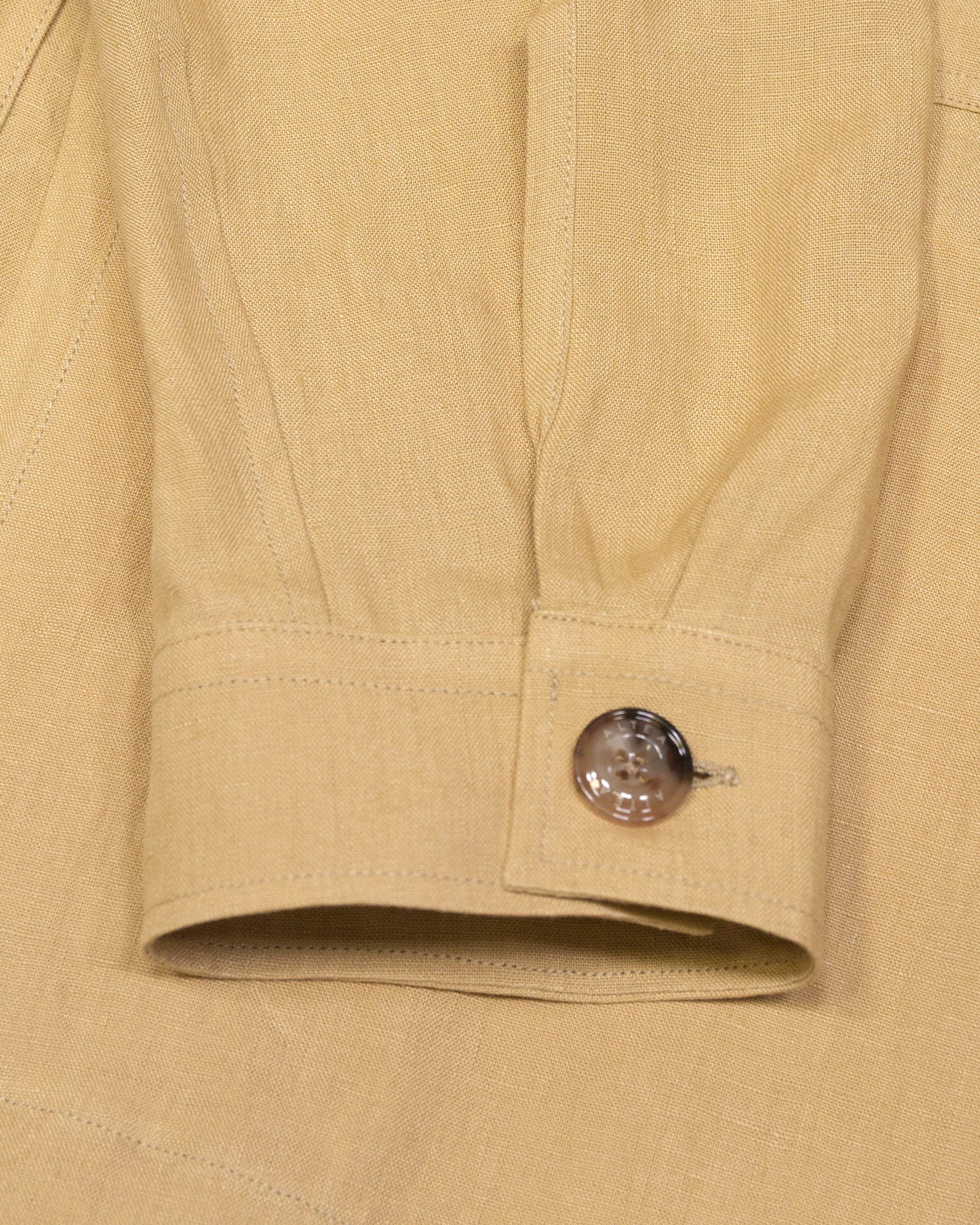 Altea Mitchell overshirt beige lino sfoderata