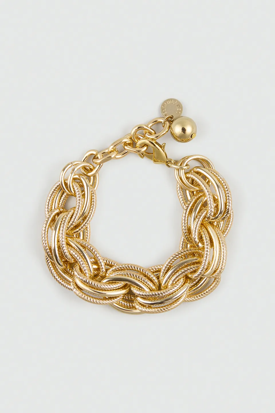Semicouture Allie bracciale catena oro