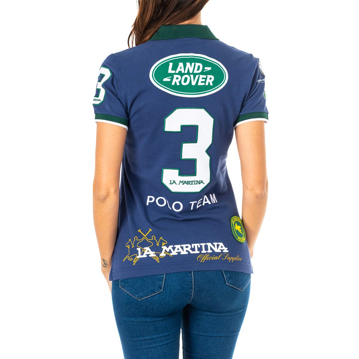 La Martina 2WP163 polo donna M manica corta