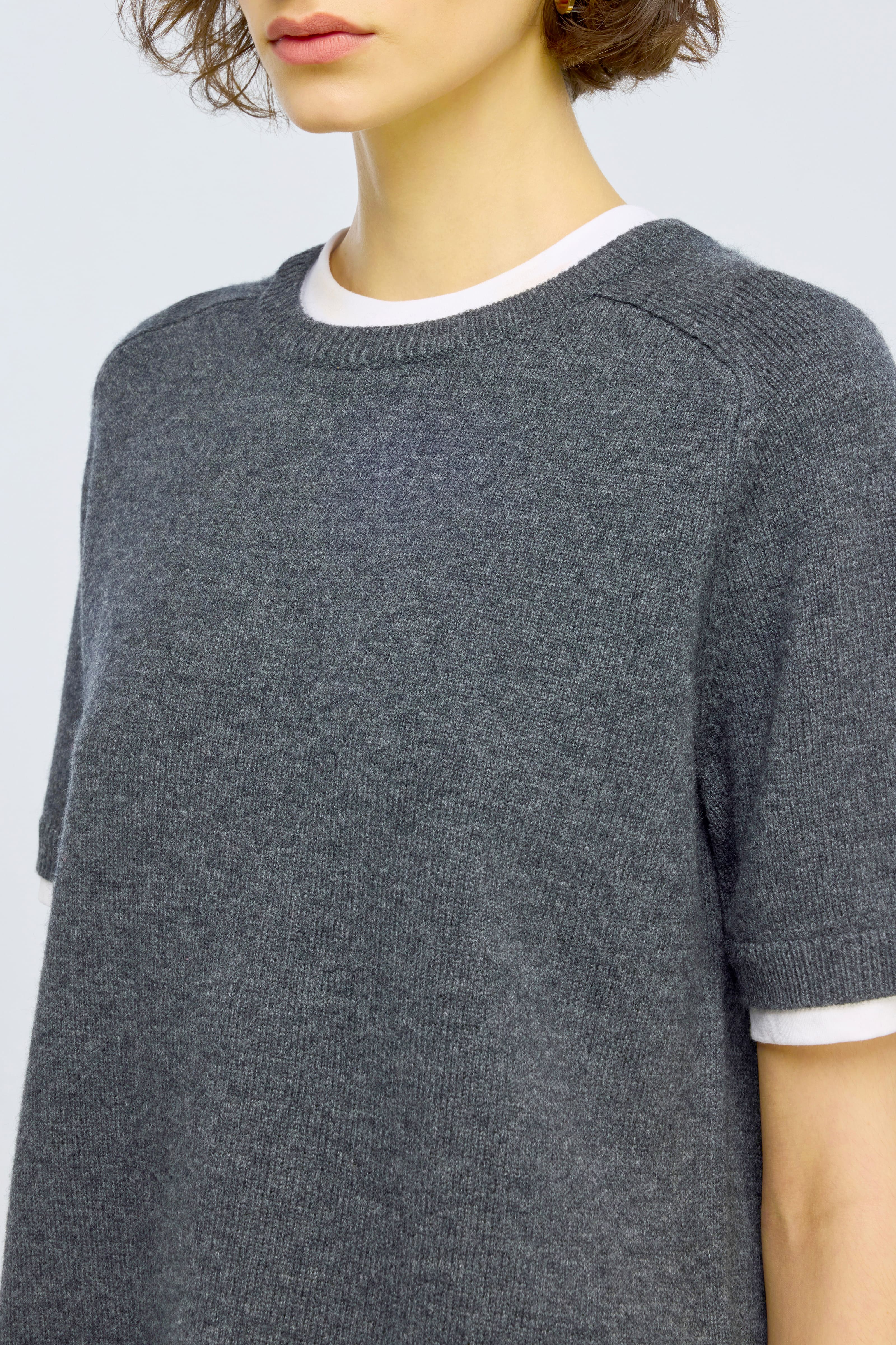 Semicouture Aida Maglia Cashmere Grigio