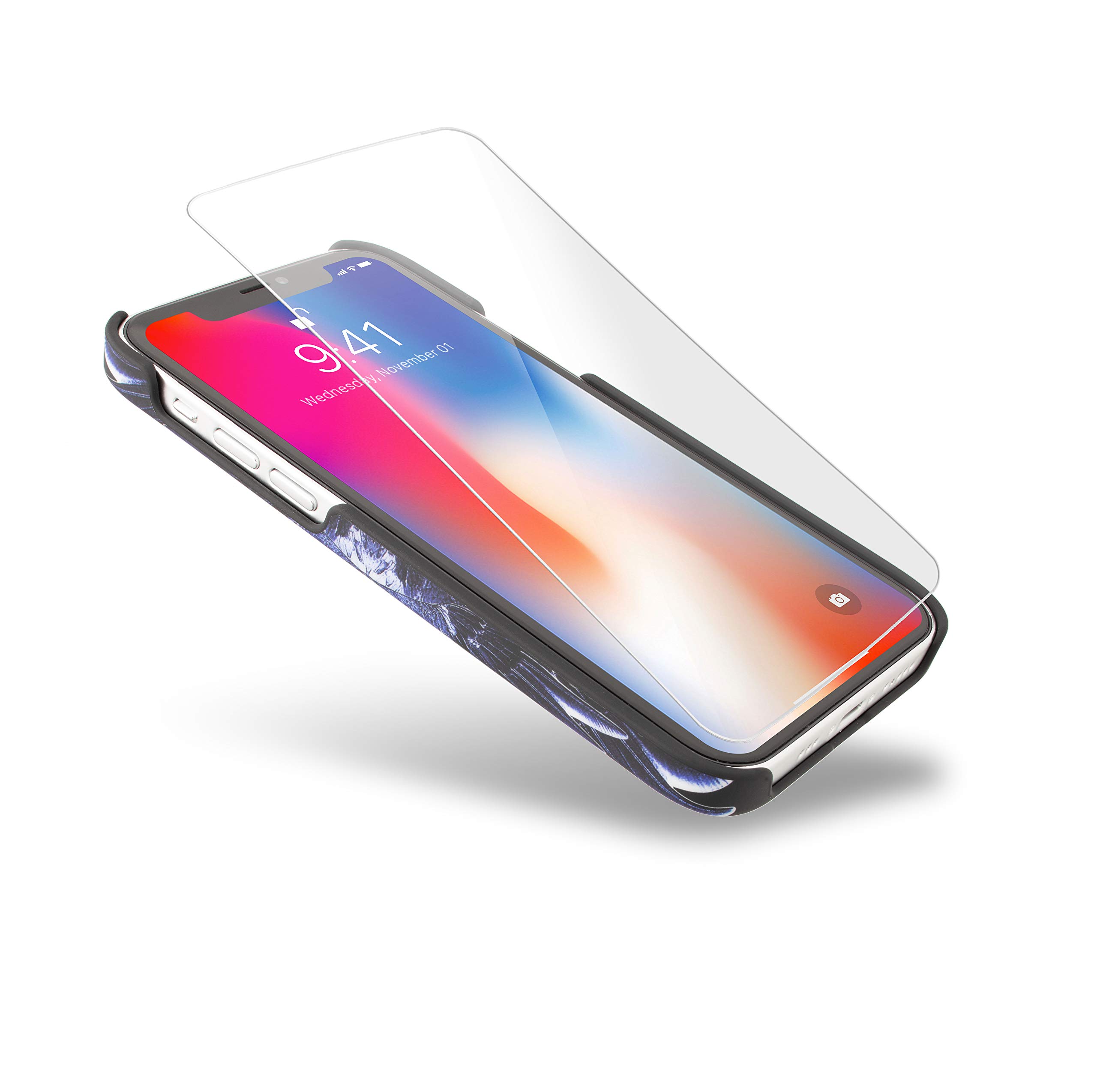 Marcelo Burlon County of Milan iPhone 12/12 Pro cover rigida con vetro