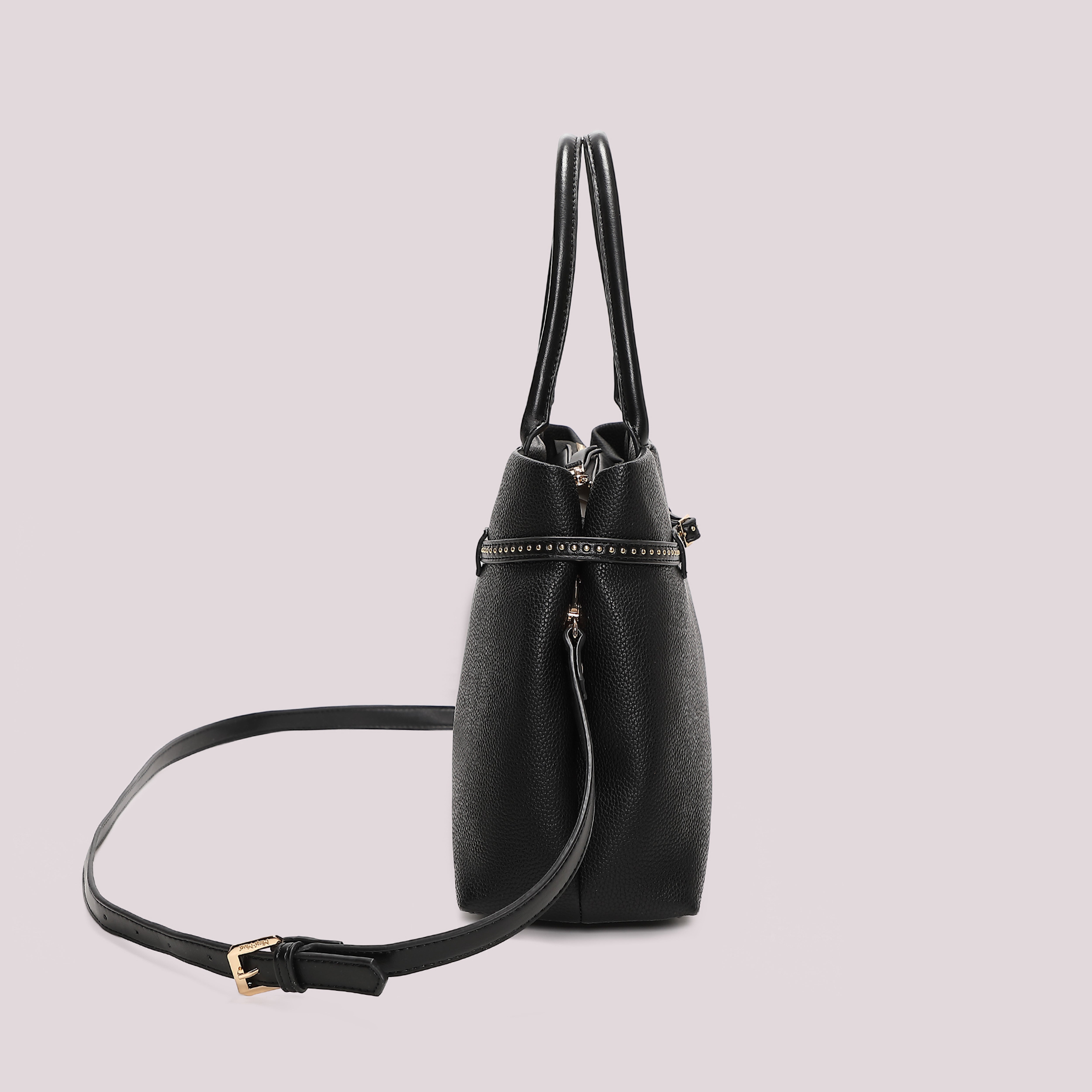 Mimi Mua Borsa Shopping Cinturino Bianco Similpelle