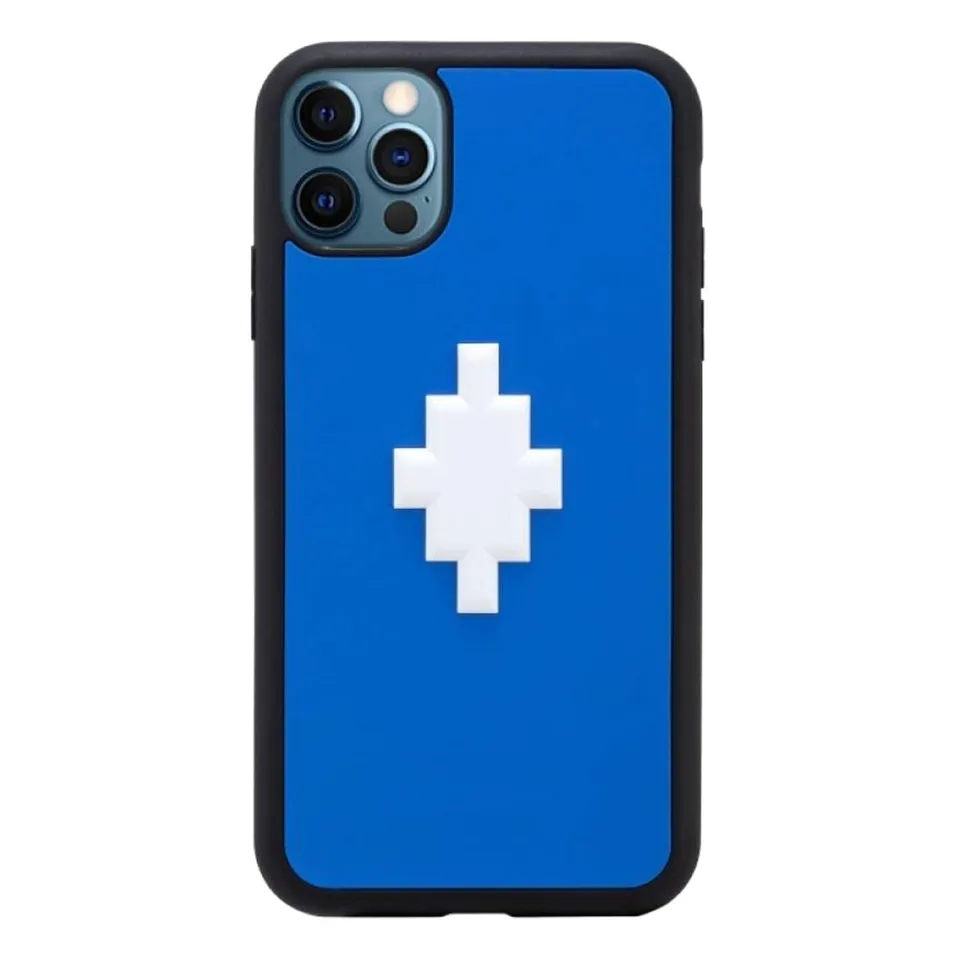 Marcelo Burlon County of Milan custodia iPhone 12 Pro vetro antiurto