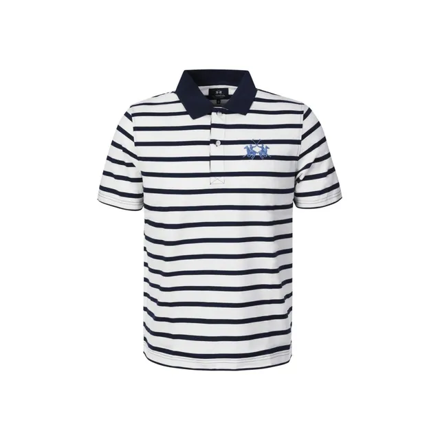 La Martina MCP010 polo uomo L righe jersey