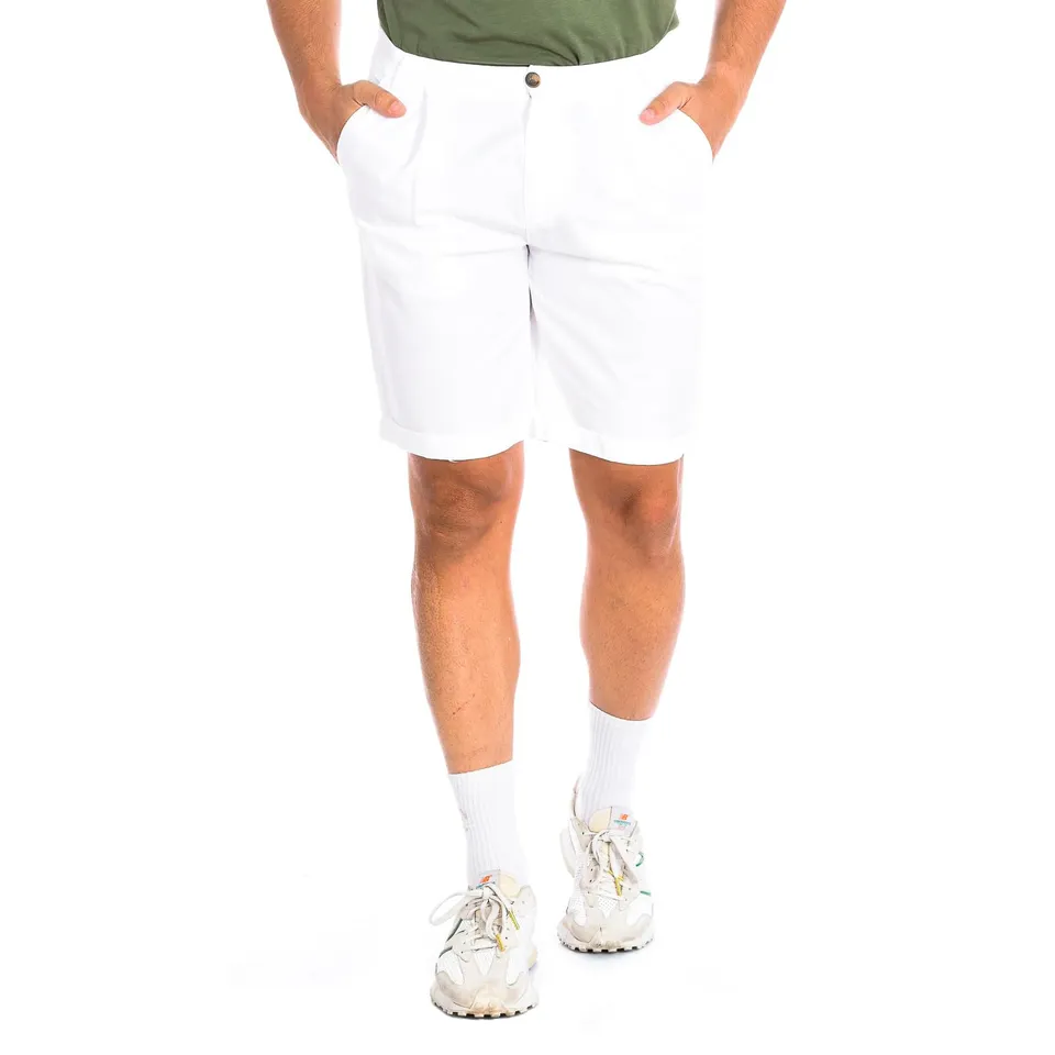 La Martina TMB004-TL121 bermuda uomo lino taglio dritto