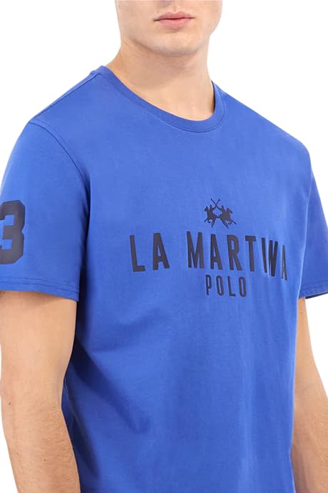 La Martina MAR322 JS206 T-shirt uomo 100% cotone