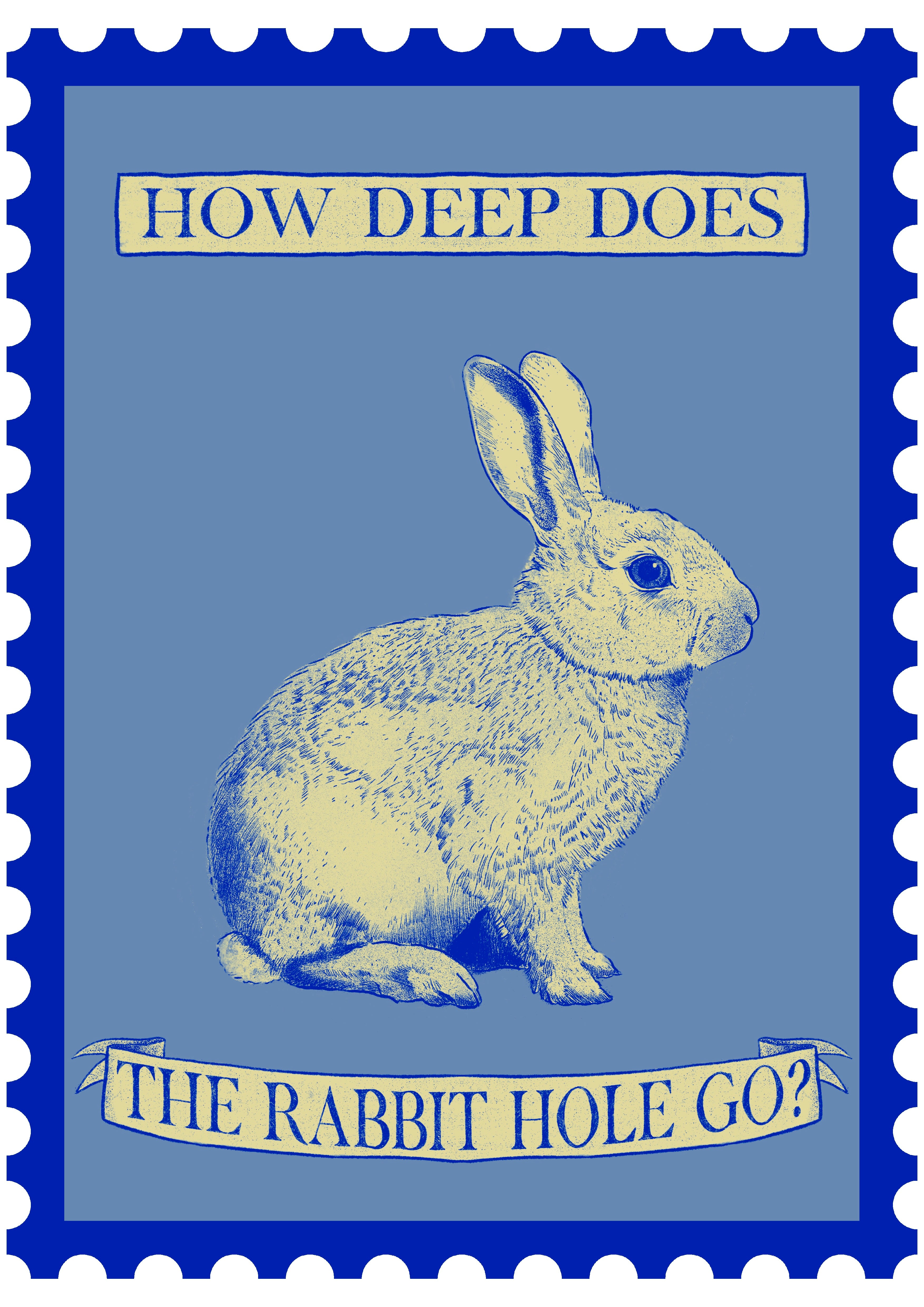 Giglio Tigrato The Rabbit poster A2 carta 200gr