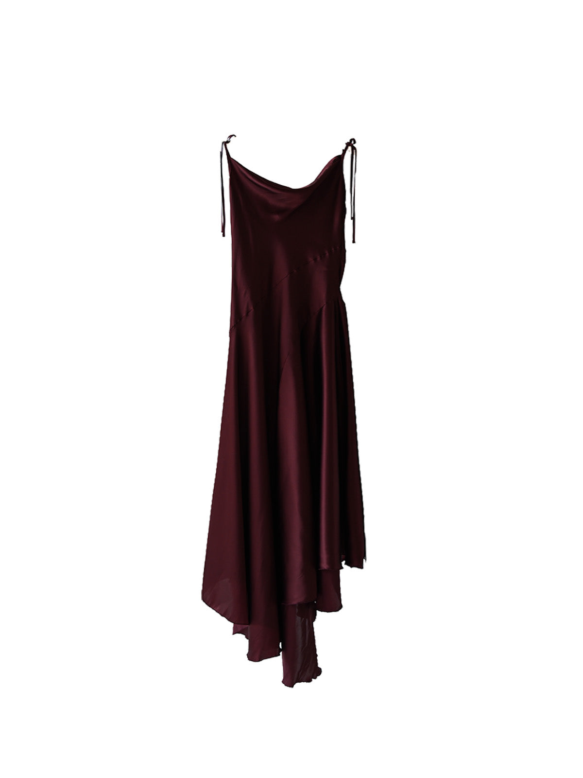 Giglio Tigrato Cleo Dress II vestito seta bordeaux