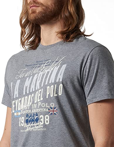 La Martina Slao T-Shirt Uomo M Cotone Girocollo