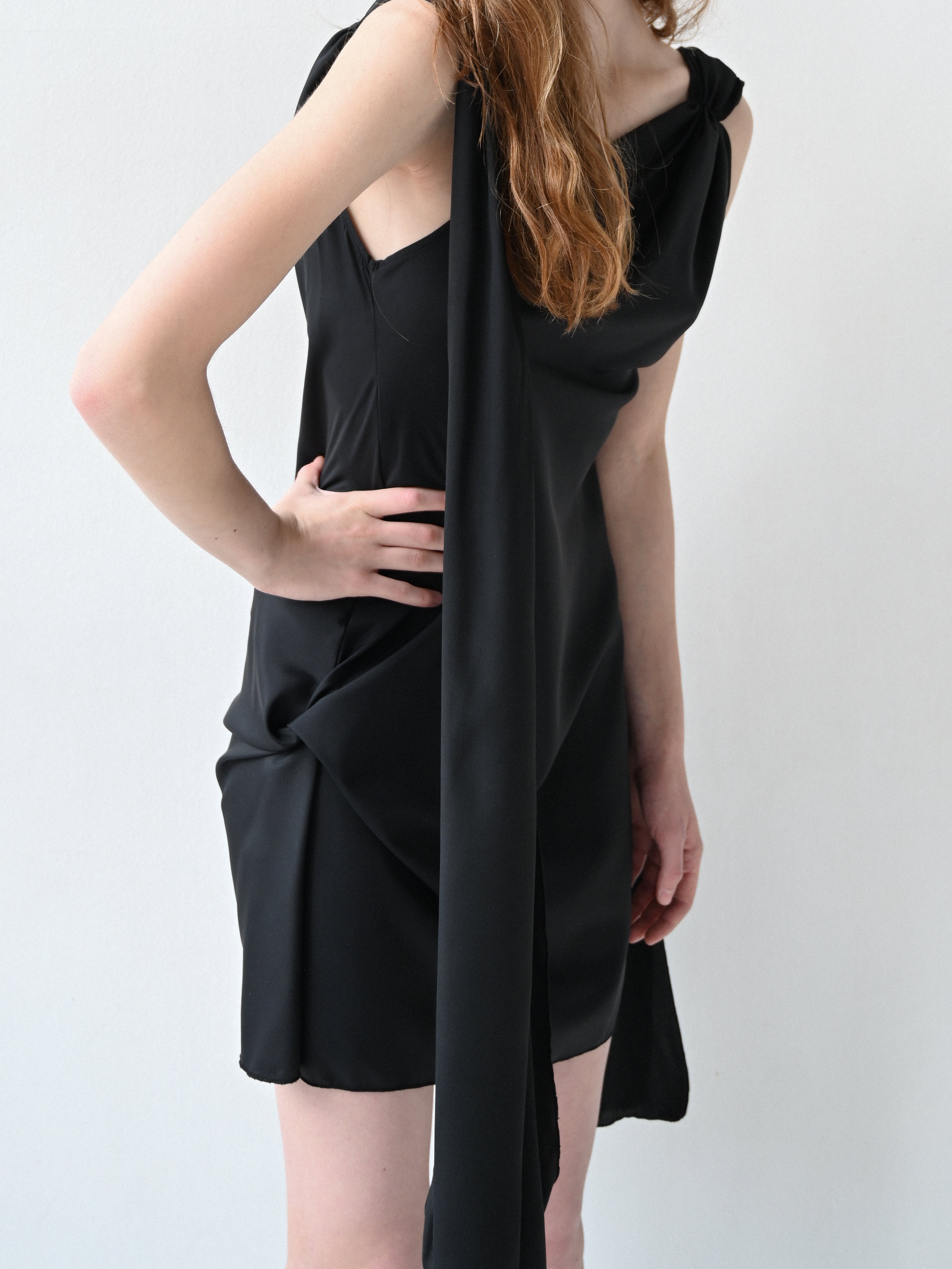 GiglioTigrato Marylin Dress I abito seta nero