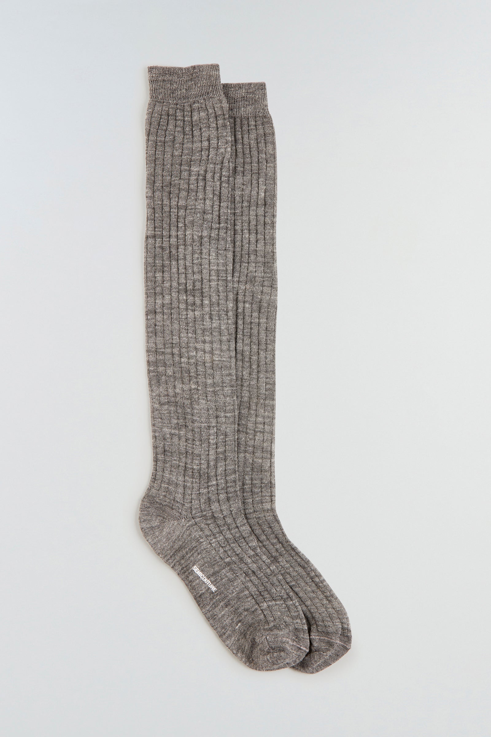 Semicouture Jayla calze grigie misto lana