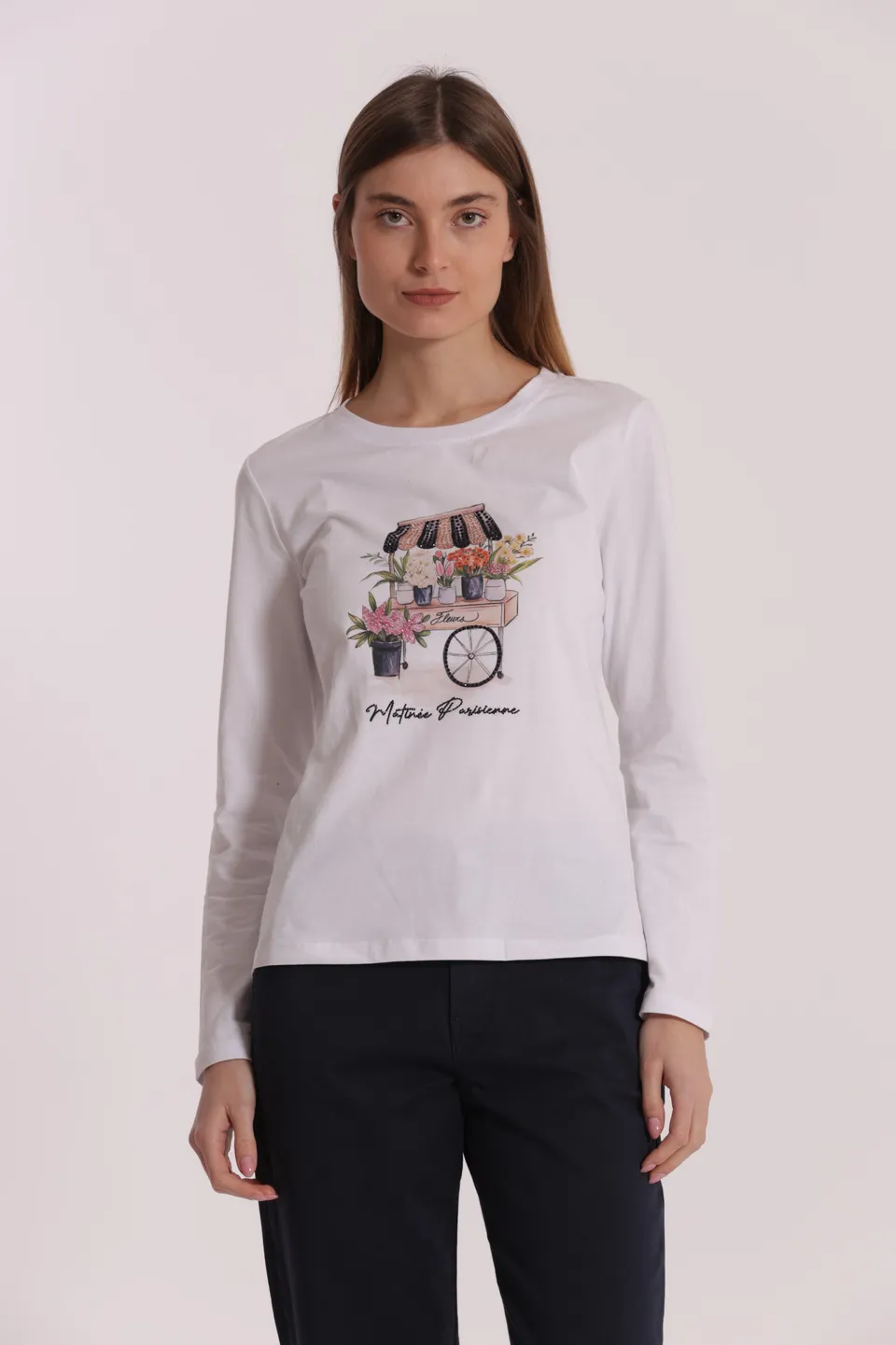 Mimi Mua T-Shirt Matinee Parisienne t-shirt cotone