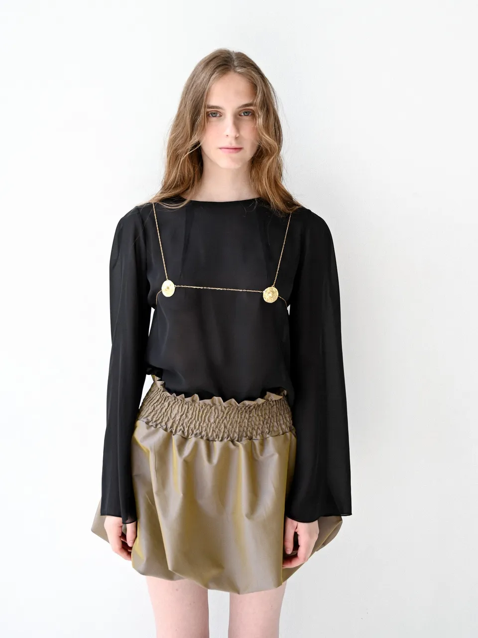GiglioTigrato Elsa Top III maglia seta nera