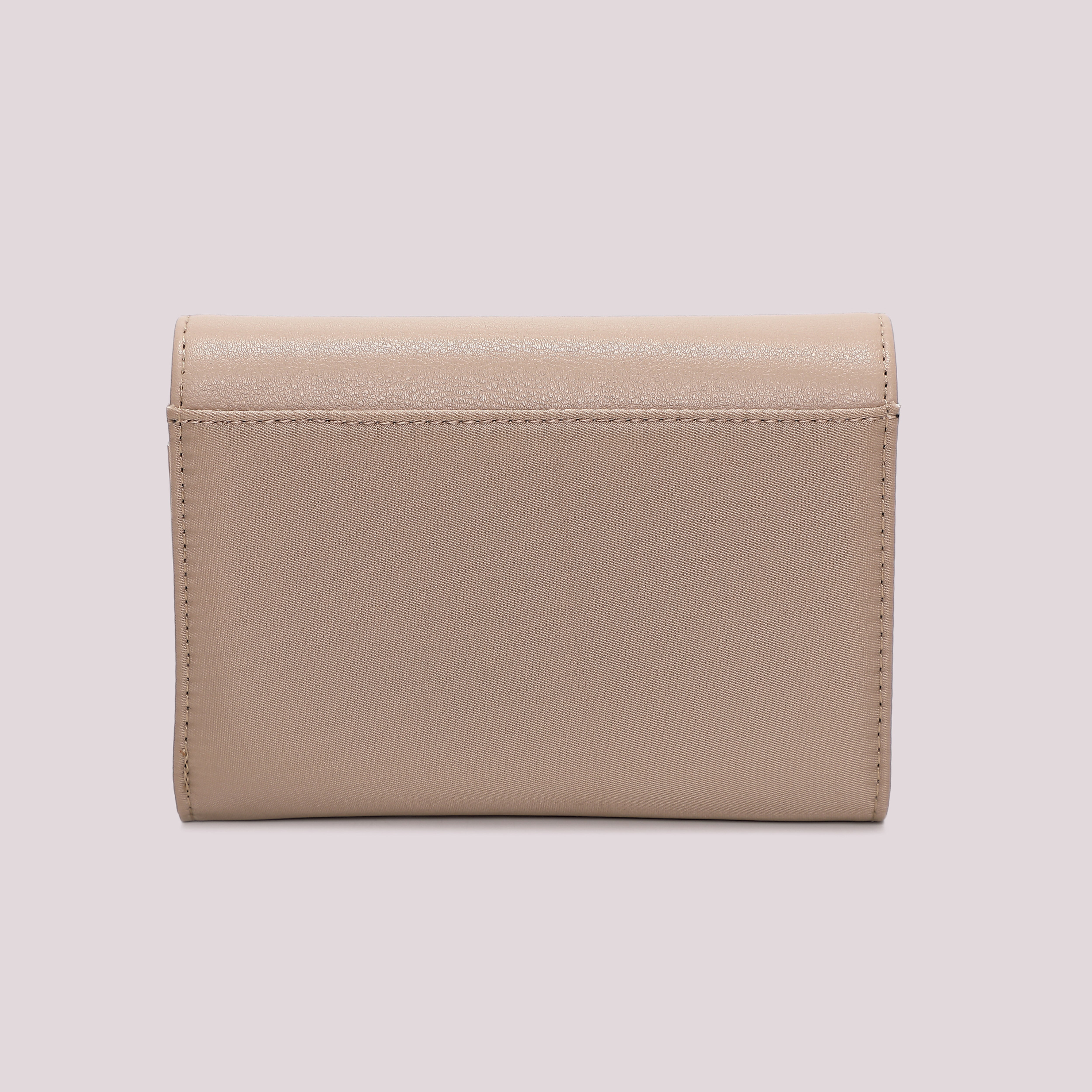 Mimi Mua Portafoglio Grande Nylon con Patta taupe