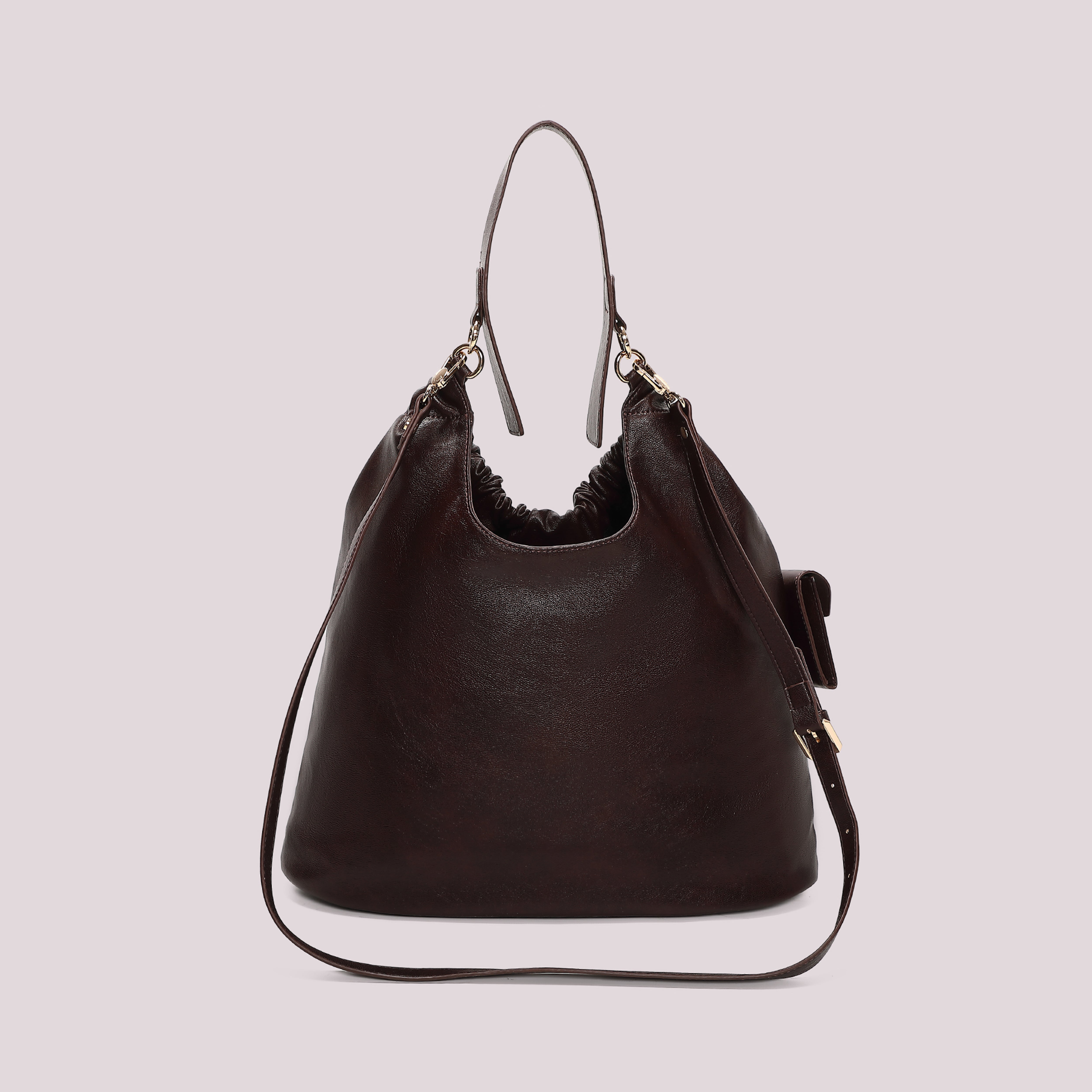 Mimi Mua borsa a spalla con tasche nero