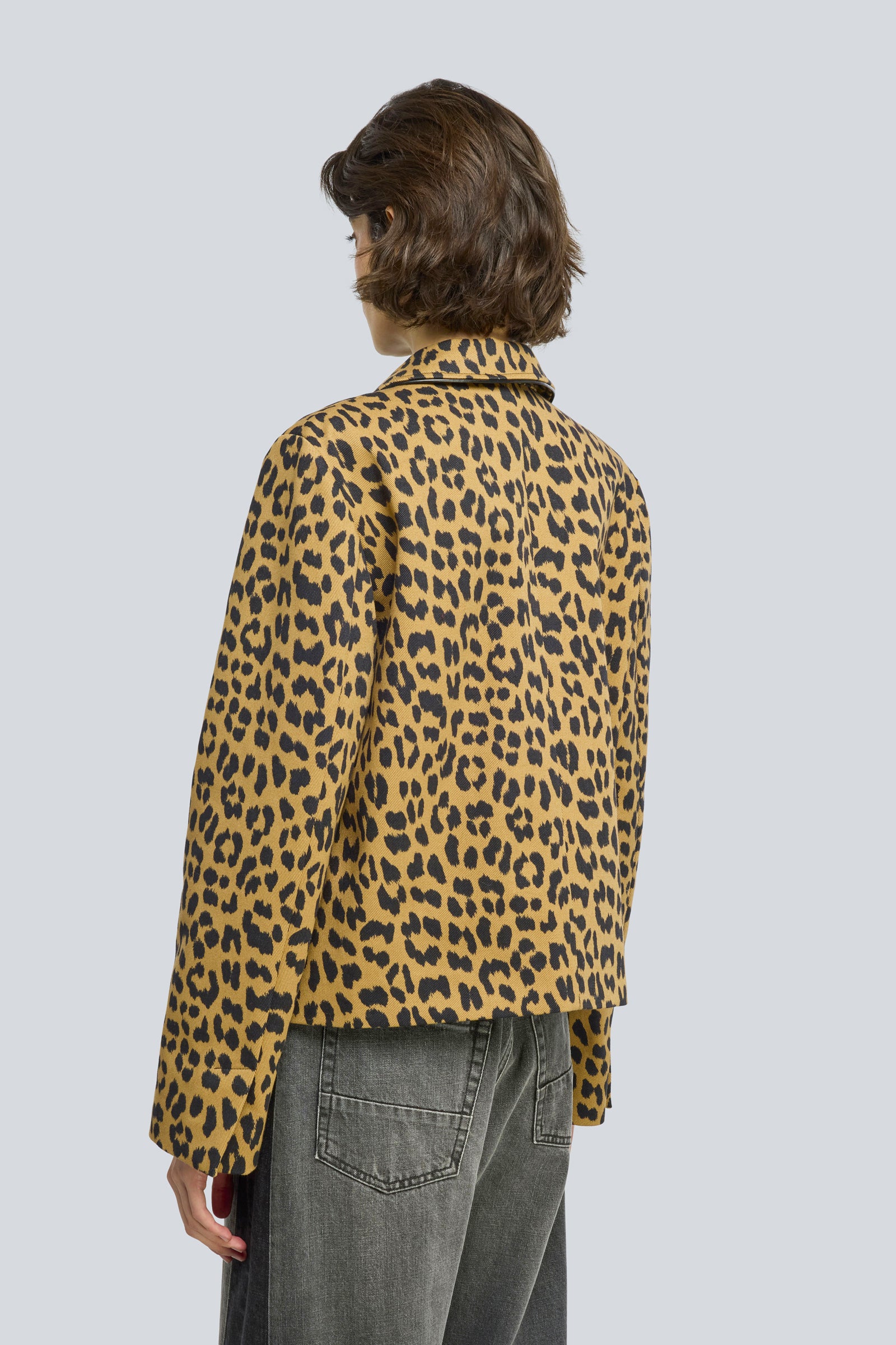 Semicouture Arabella giacca gabardina cammello