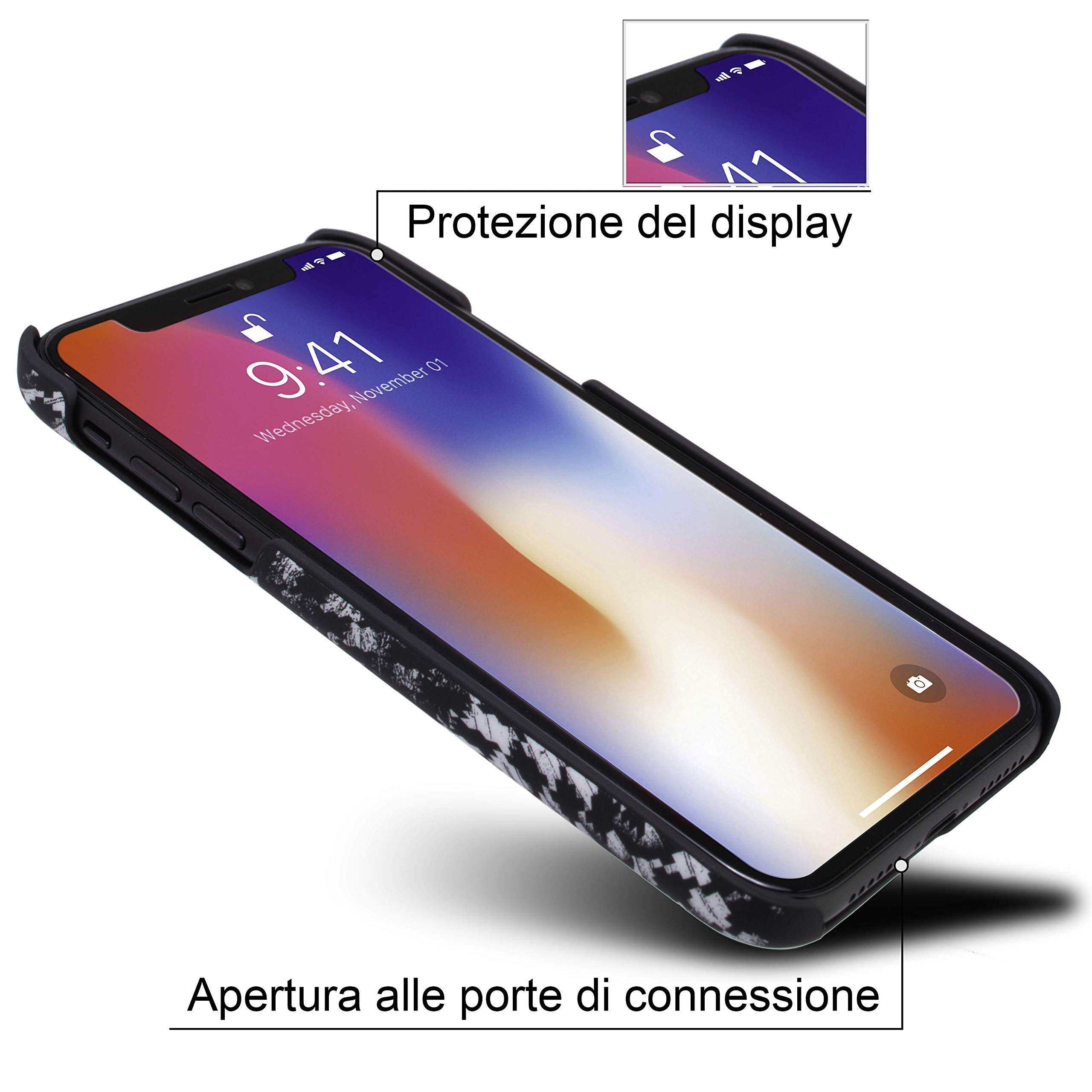 Marcelo Burlon County of Milan cover iPhone 11 antiurto