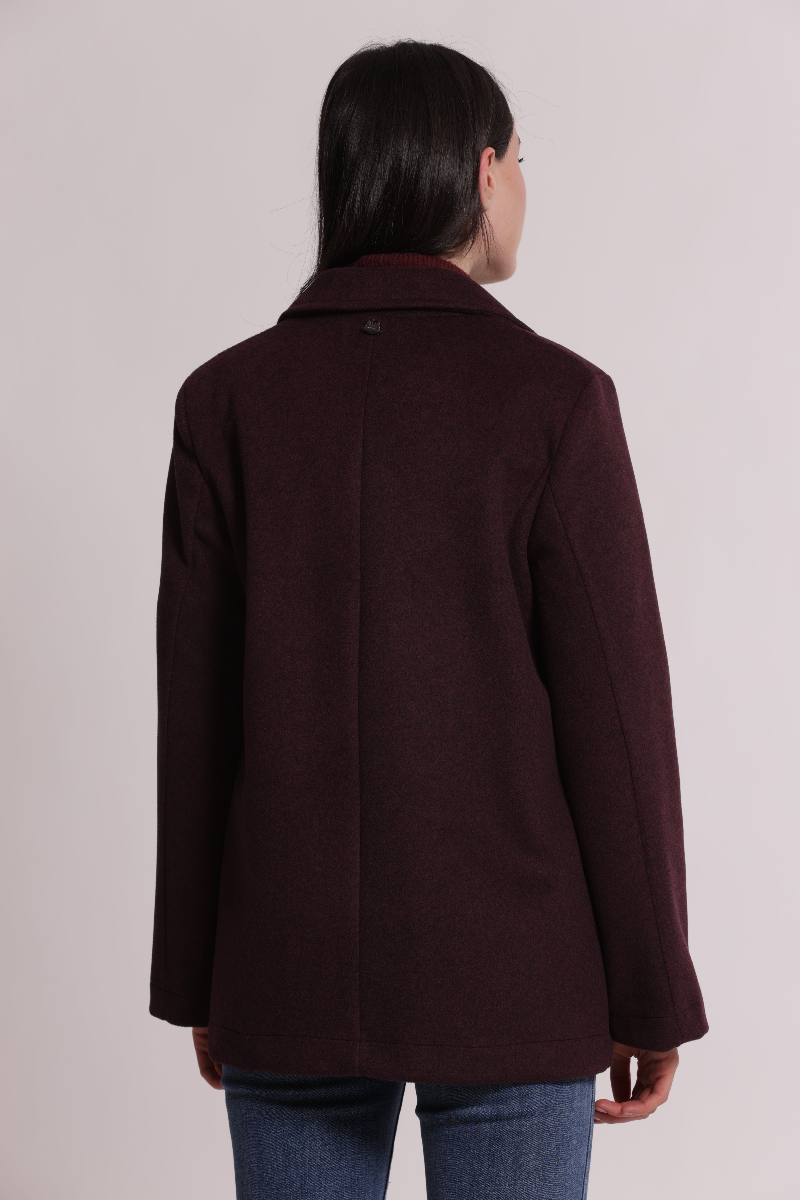 Mimi Mua Giaccone Corto Sfoderato Verde Till Cappotto