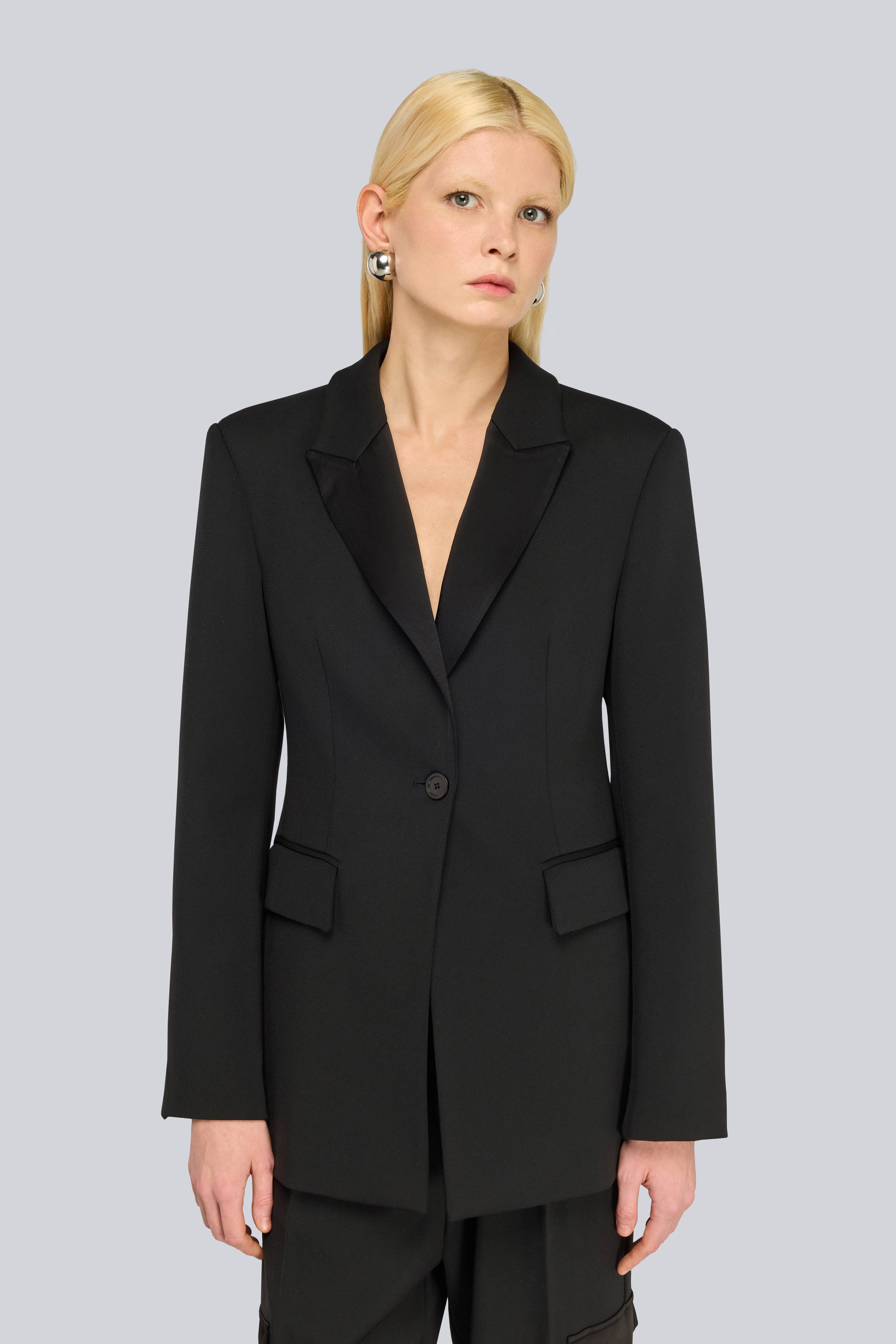Semicouture Rachyl Giacca Lana Nero