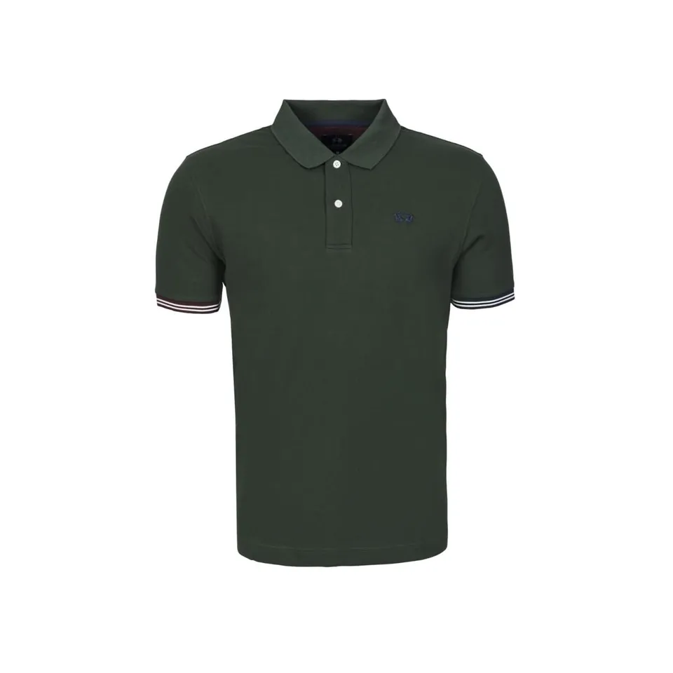 La Martina MBP011 polo uomo piqué elasticizzato
