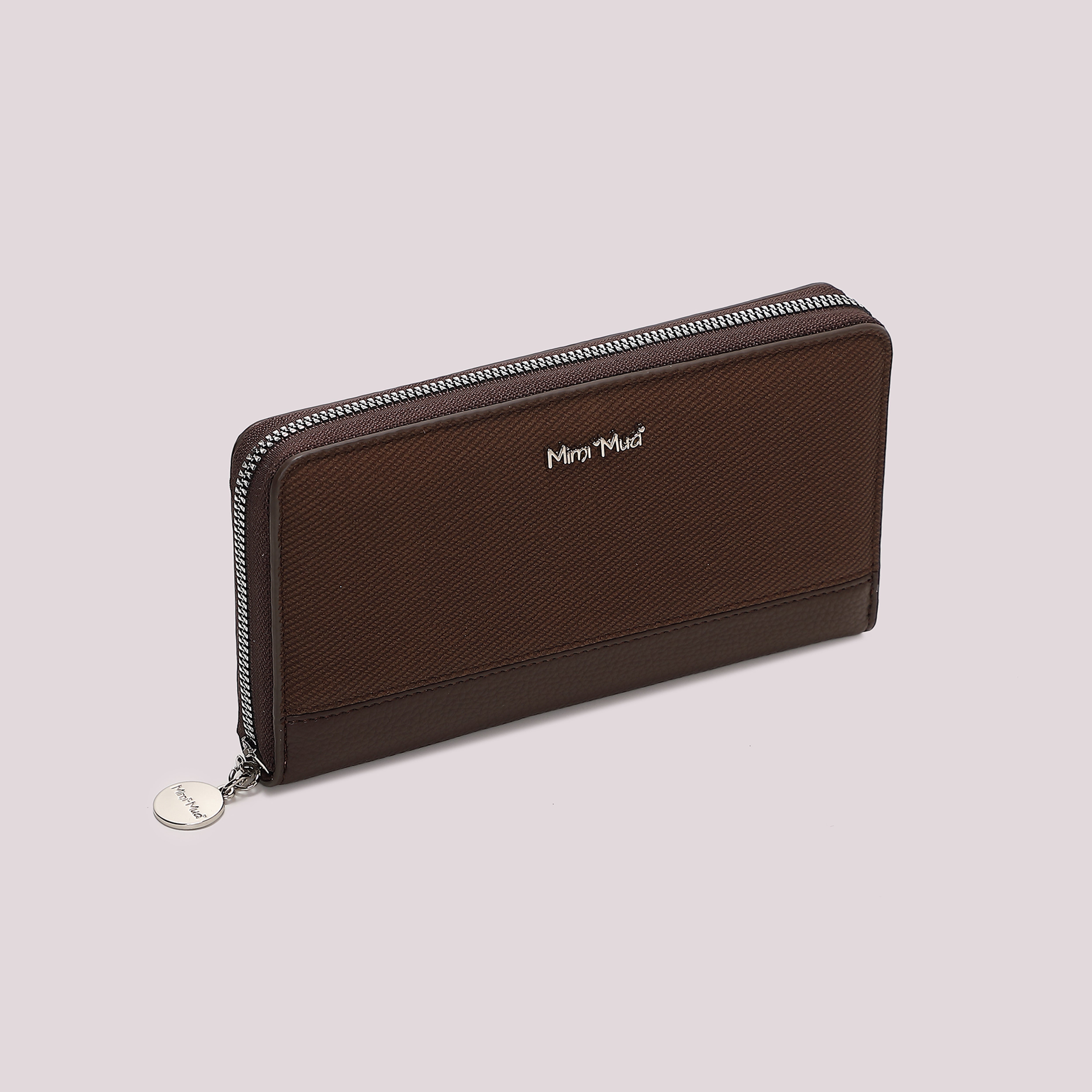 Mimi Mua Portafoglio Grande Nero 19,5 cm