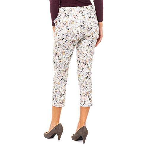 La Martina LWT011 pantaloni donna dritti con cintura