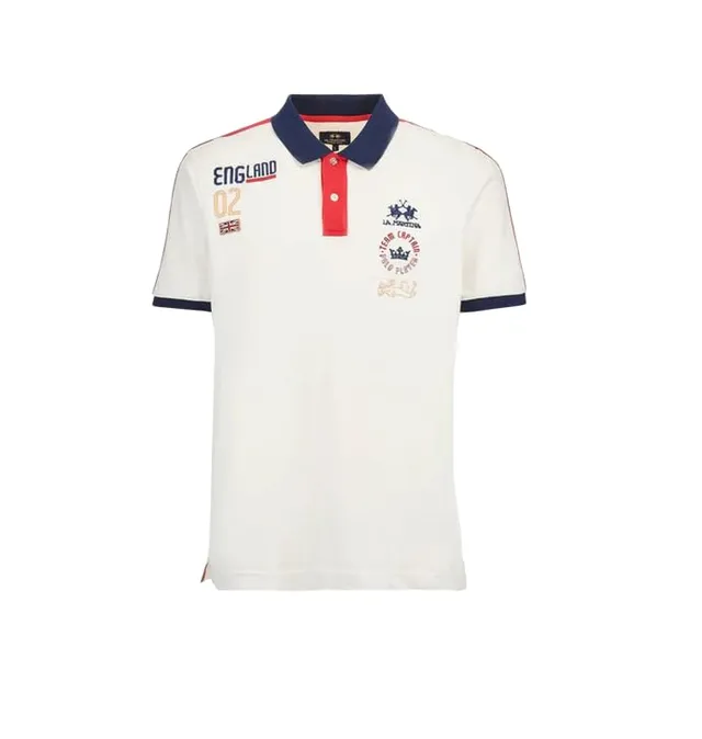 La Martina MAP306 PK001 polo uomo cotone