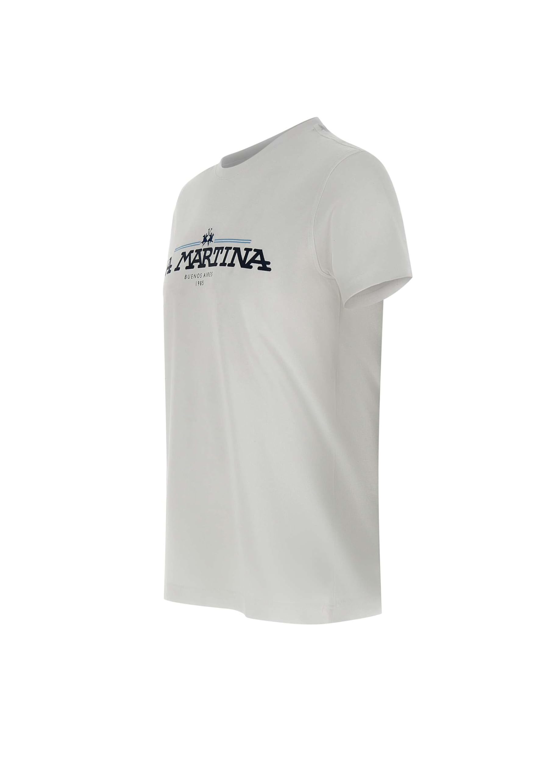 La Martina t-shirt uomo jersey cotone regular