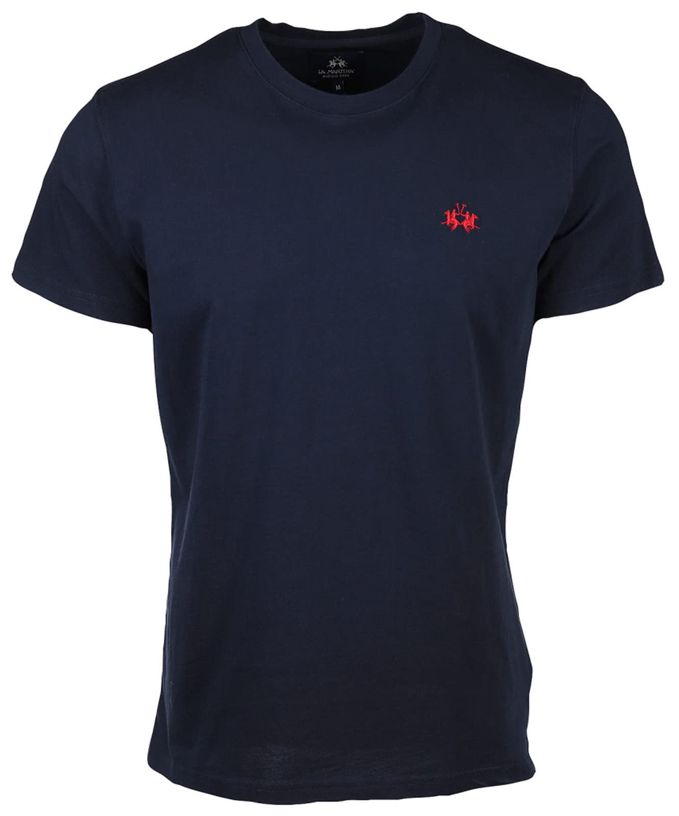La Martina Serge t-shirt uomo cotone blu taglia M