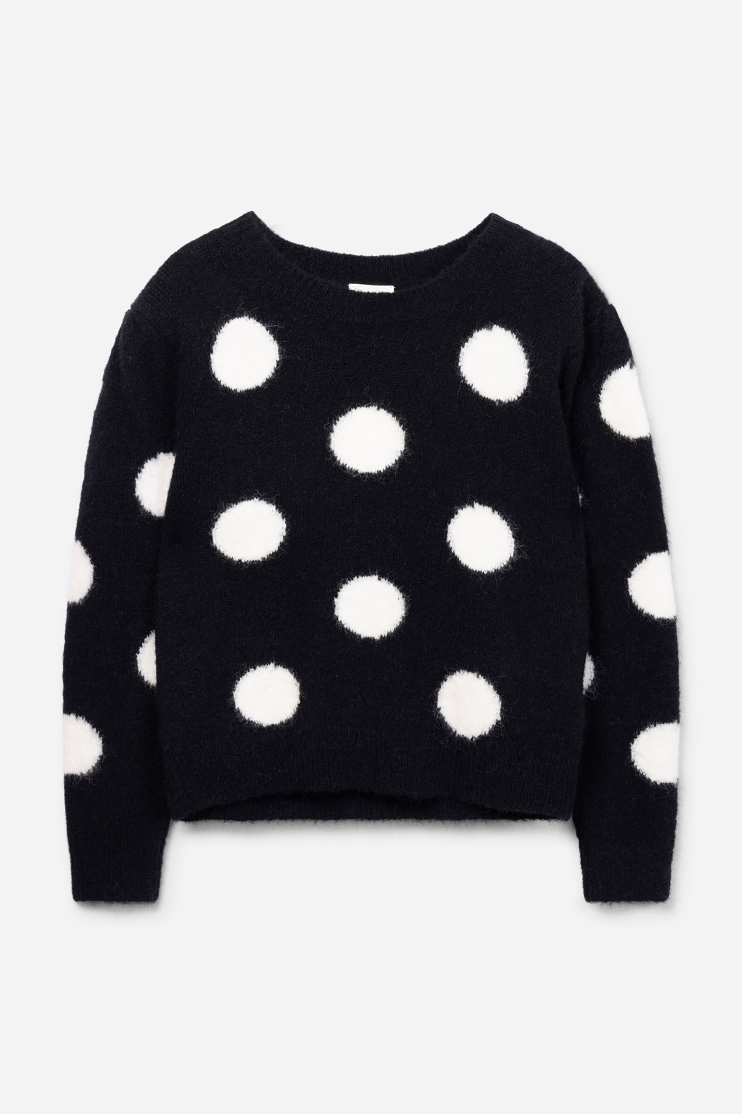 Aaiko Oris maglione nero pois alpaca