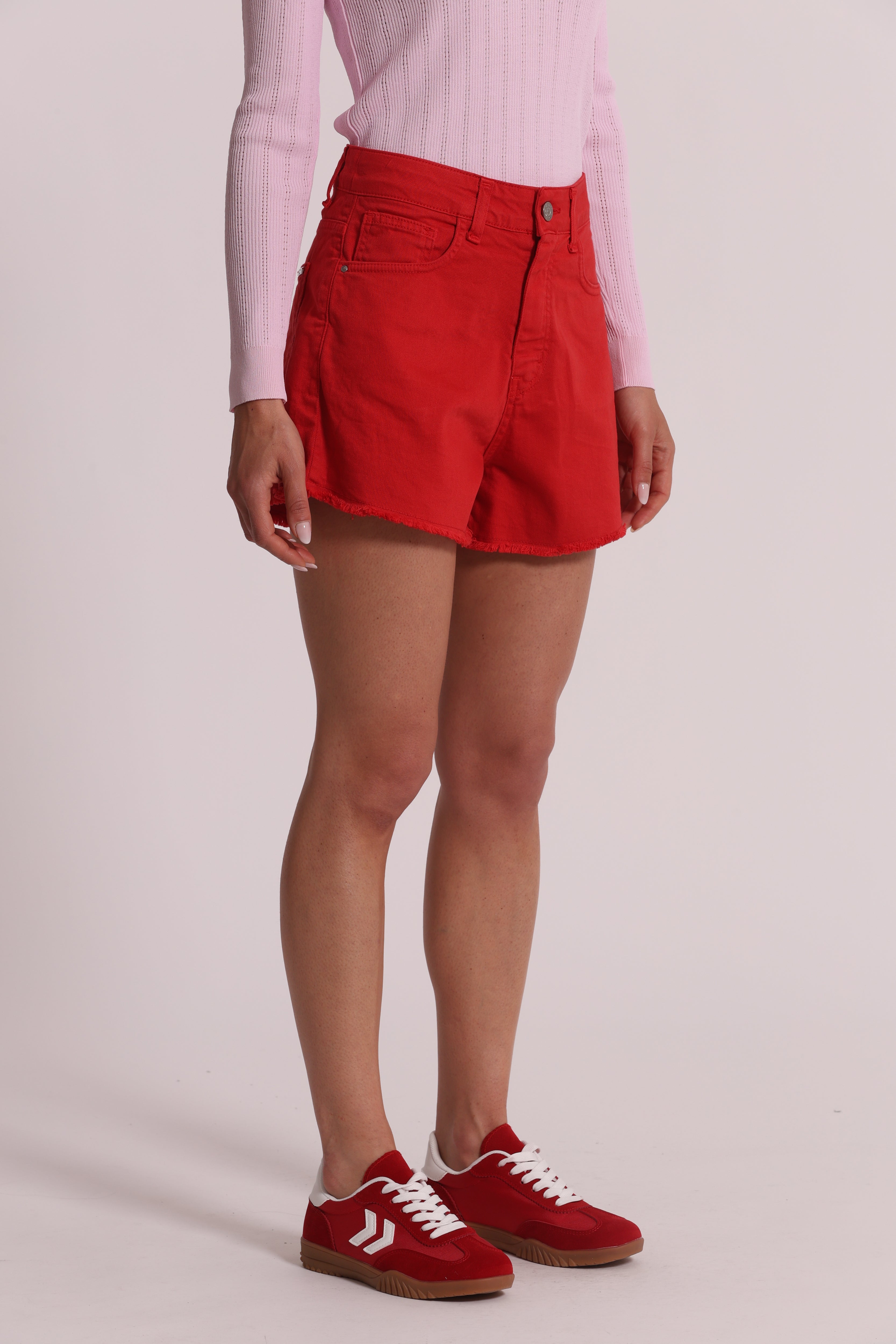 Mimi Mua Jeans Short Bull shorts bianco