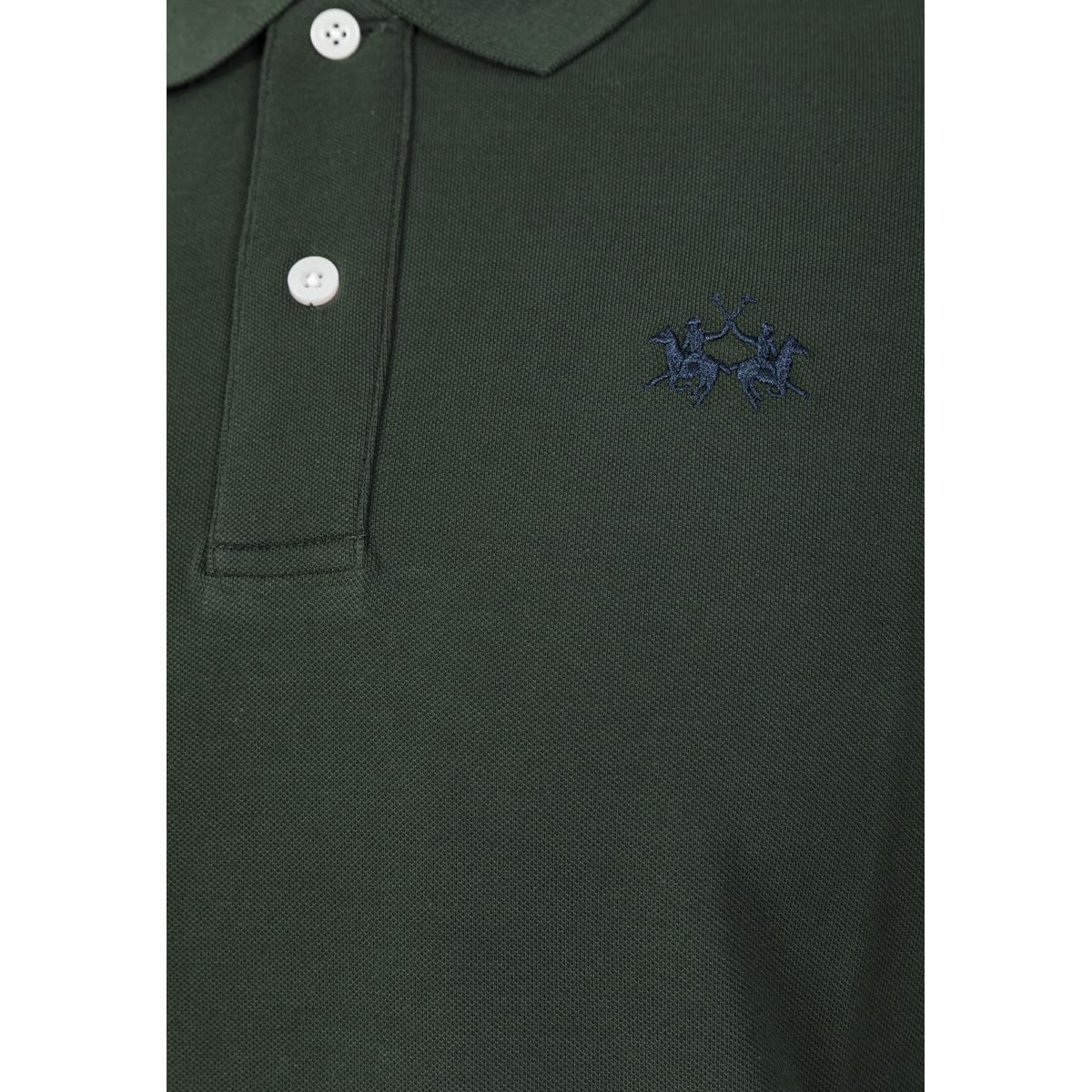 La Martina MBP011 polo uomo piqué elasticizzato