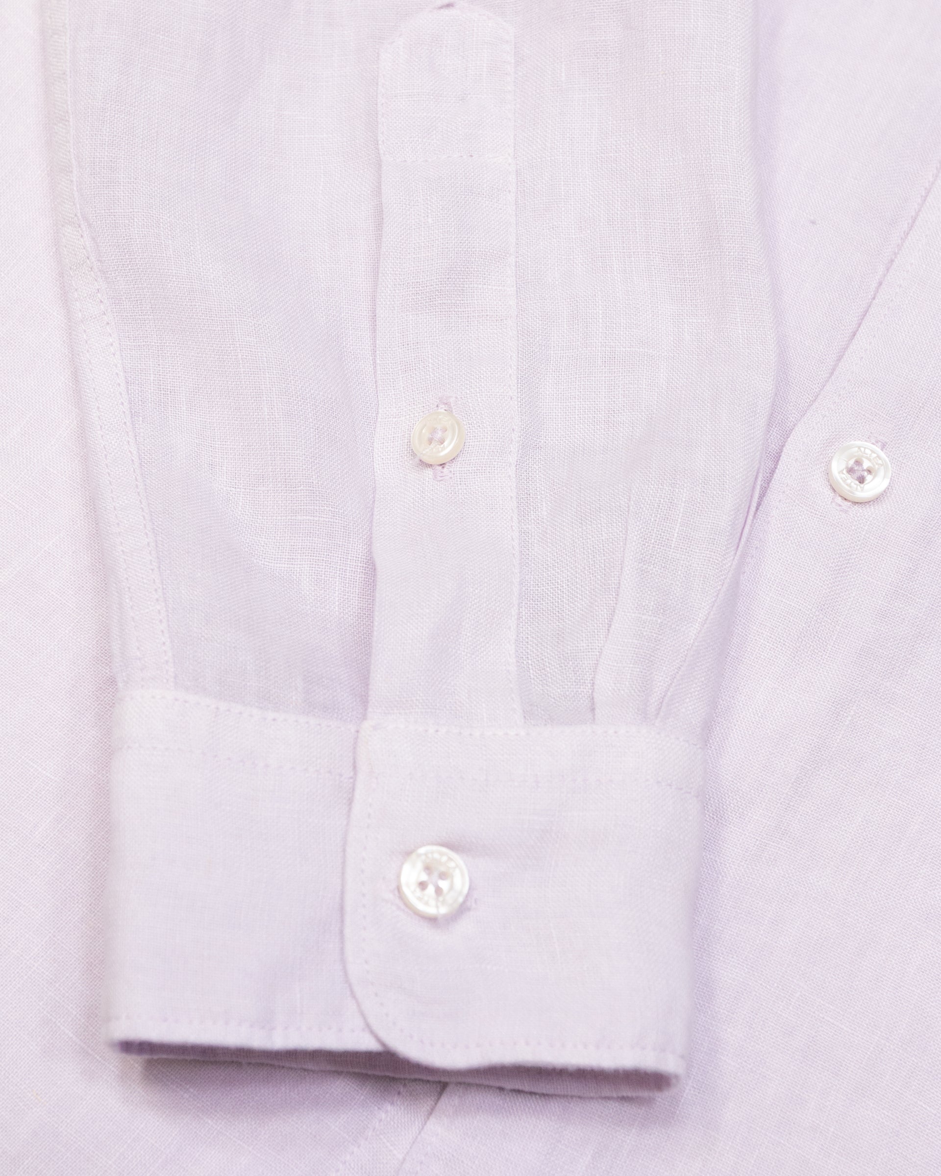 Altea Bond camicia lino viola glicine regular