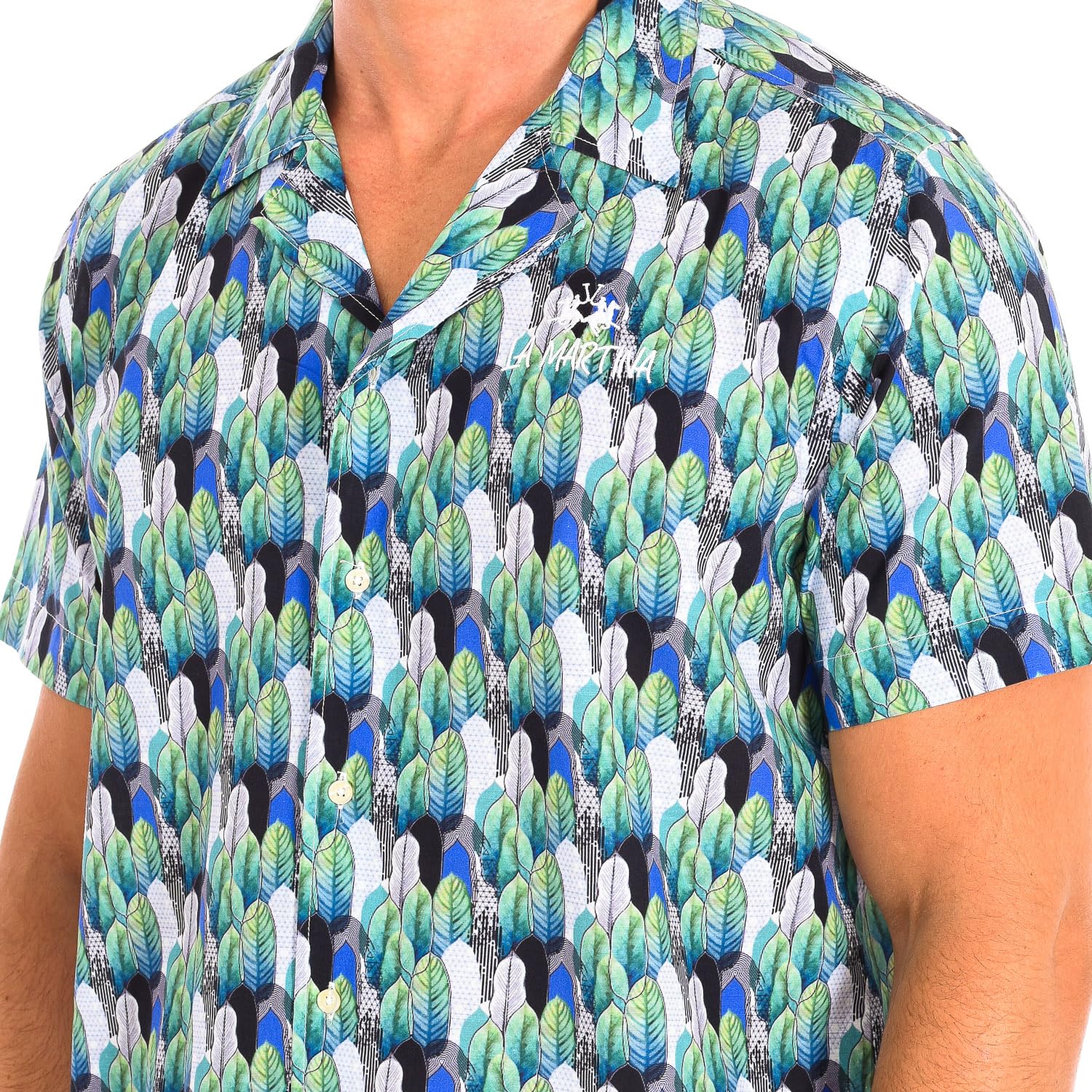 La Martina TMC024-PP575 Maglia uomo XXL manica corta