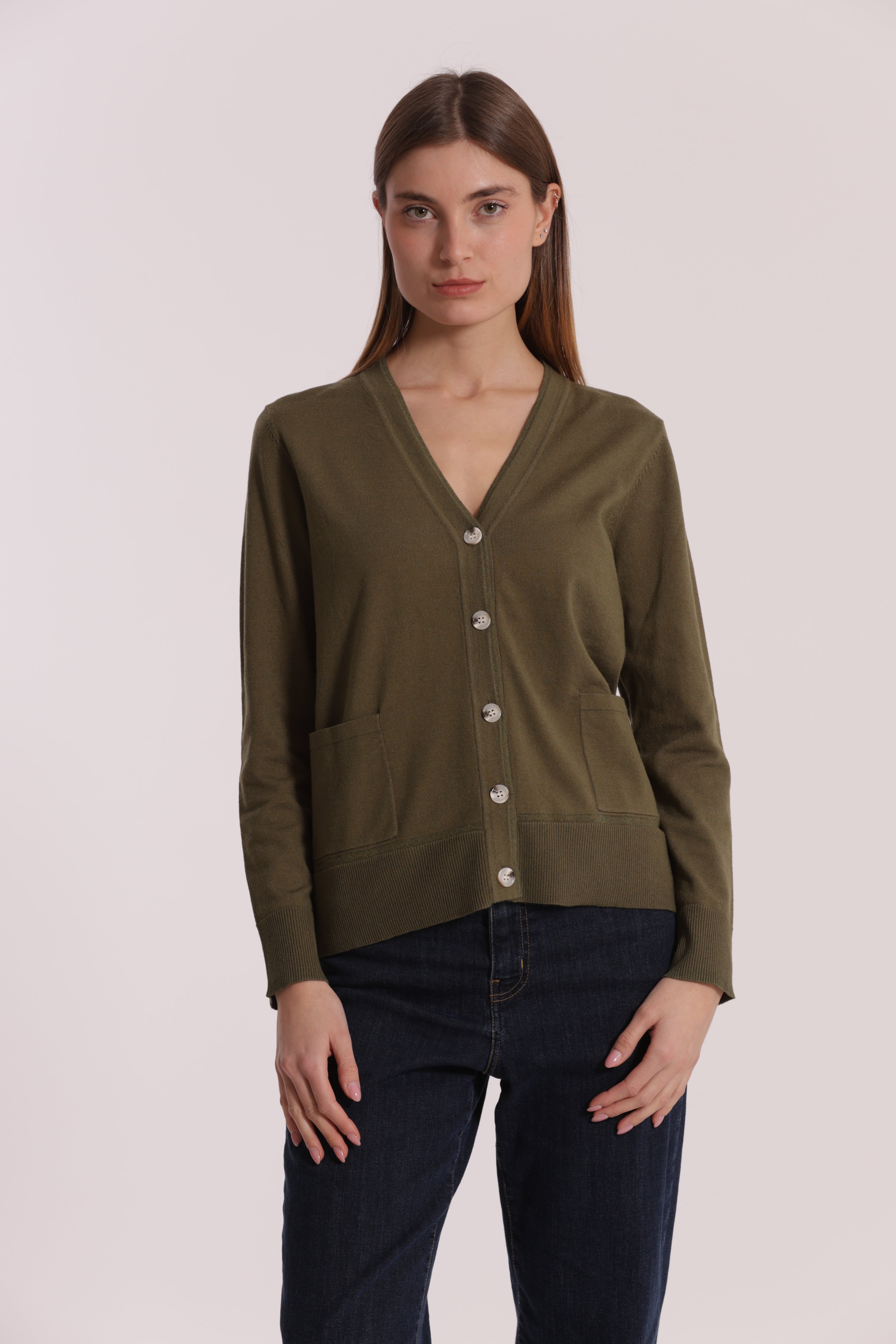 Mimi Mua Maglia Cardigan Bordi Lurex cardigan lurex