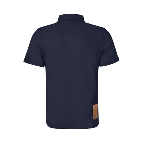 La Martina CCMP05 JS259 polo uomo blu navy