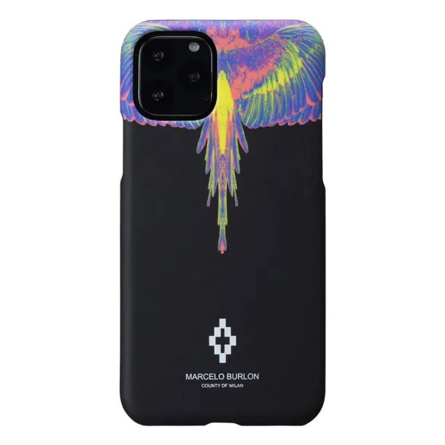 Marcelo Burlon County of Milan iPhone 11 Pro Max cover rigida vetro